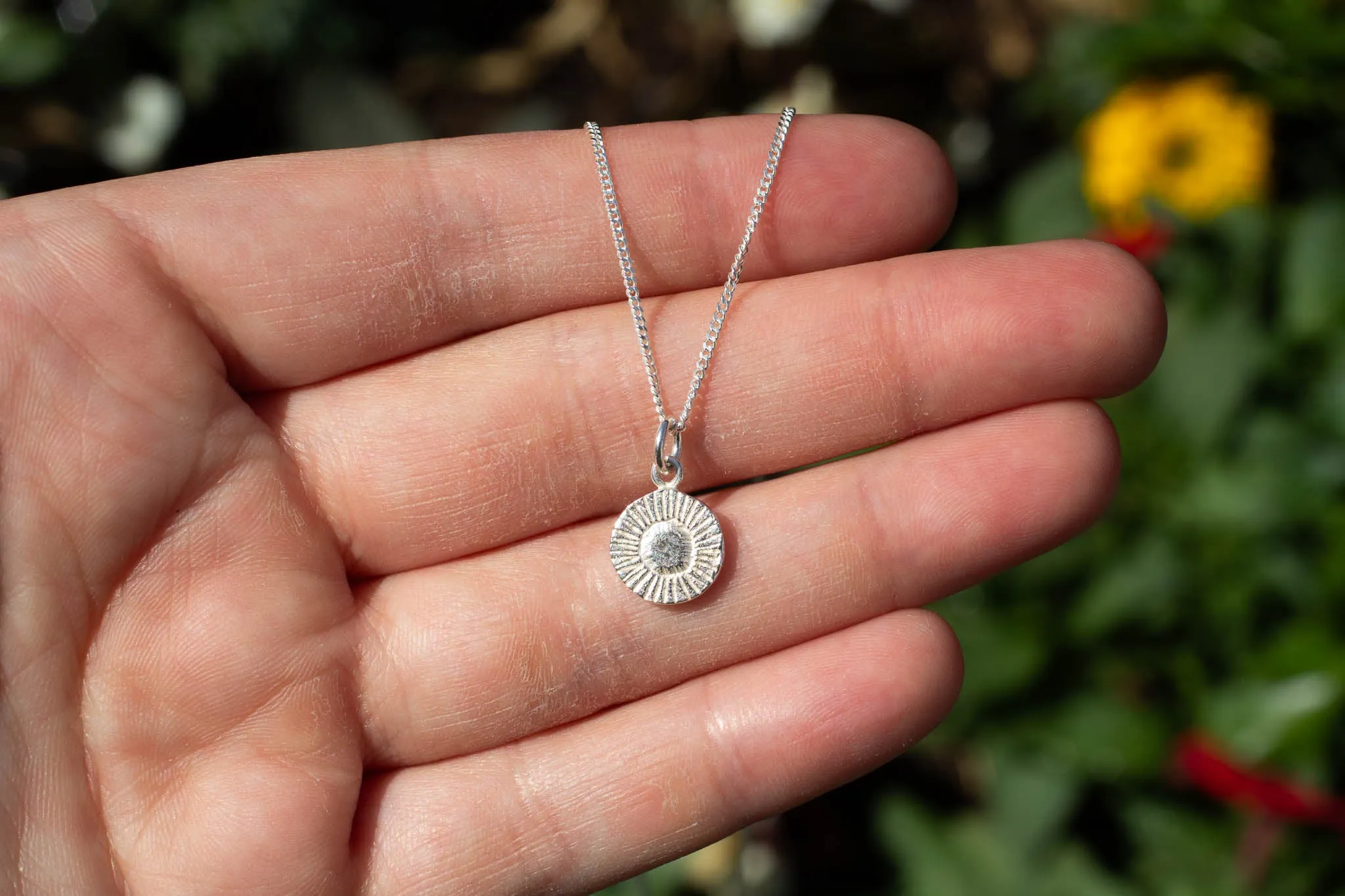 Sun Pendant - Sterling Silver sold by Sophie Divett Jewelry product image thumbnail 5