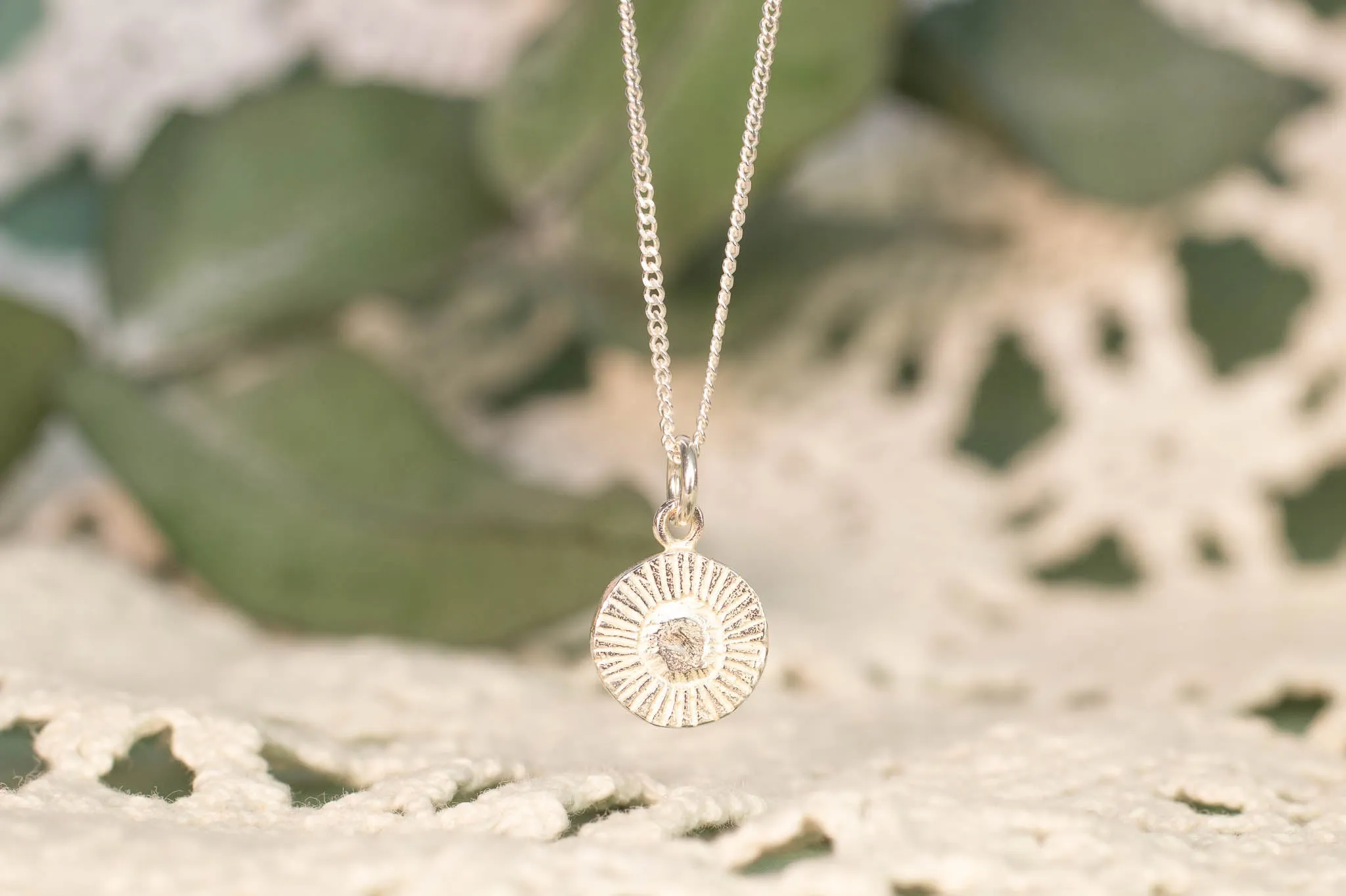 Sun Pendant - Sterling Silver sold by Sophie Divett Jewelry product image thumbnail 2