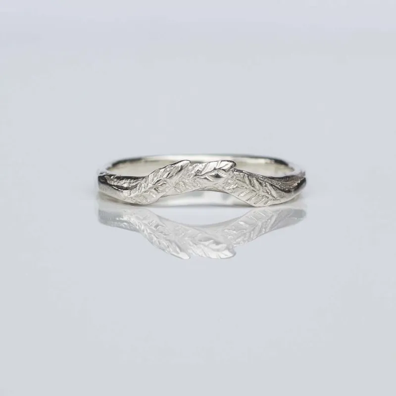 Rhea Fitted Band - Sterling Silver sold by Sophie Divett Jewelry