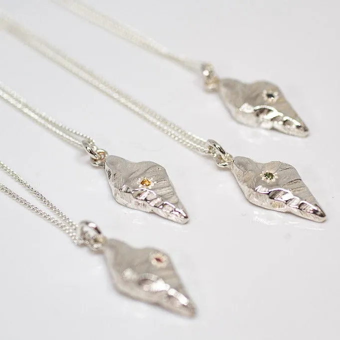 Star Pendant - Silver with Sapphire sold by Sophie Divett Jewelry product image thumbnail 3