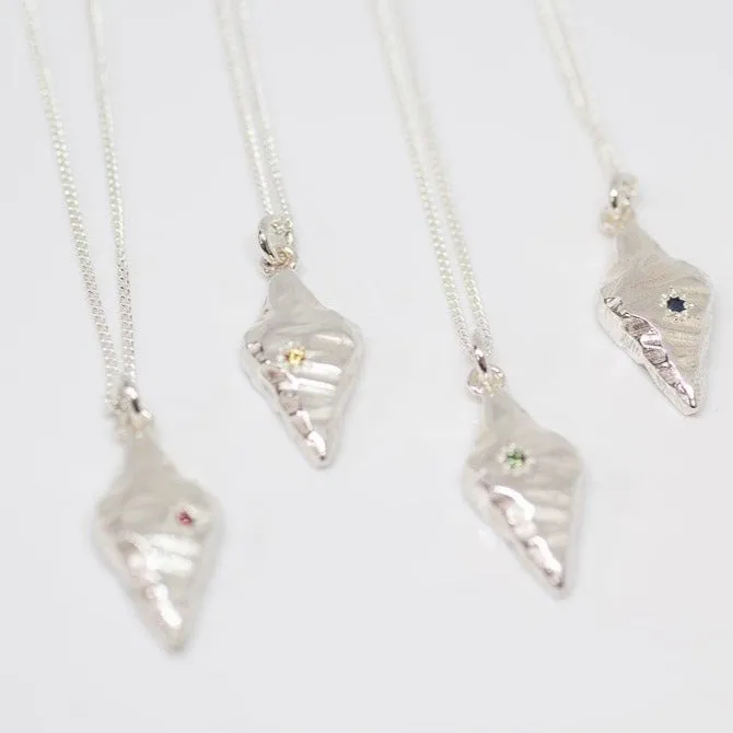 Star Pendant - Silver with Sapphire sold by Sophie Divett Jewelry product image thumbnail 4