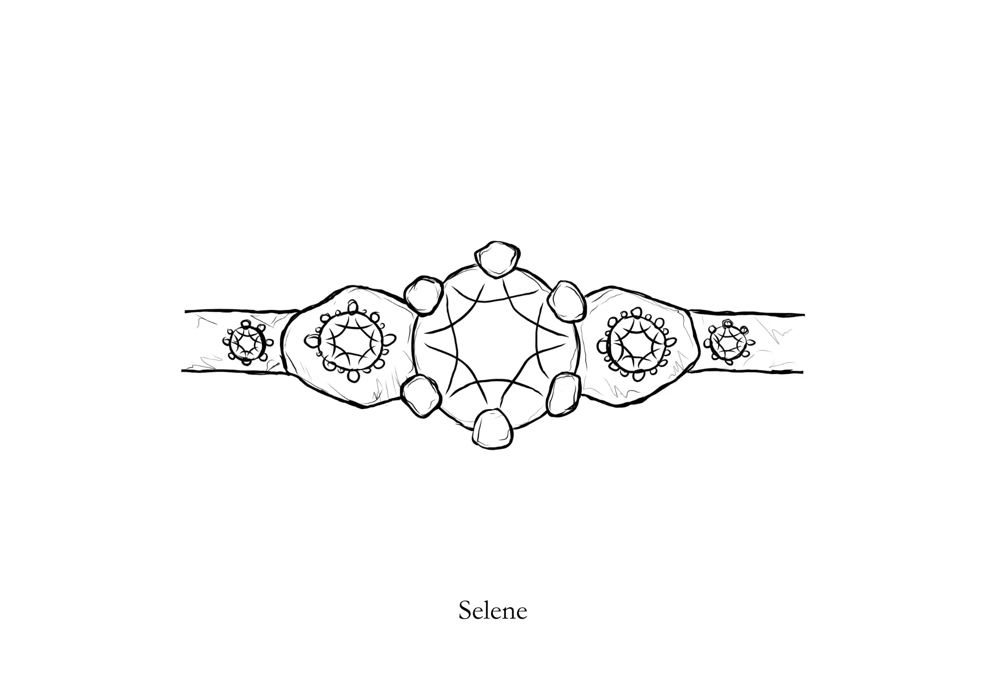 Selene Ring - Build Your Own sold by Sophie Divett Jewelry