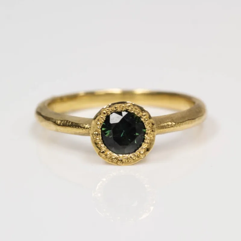 Lota Ring - 18ct Yellow Gold with Sapphire sold by Sophie Divett Jewelry