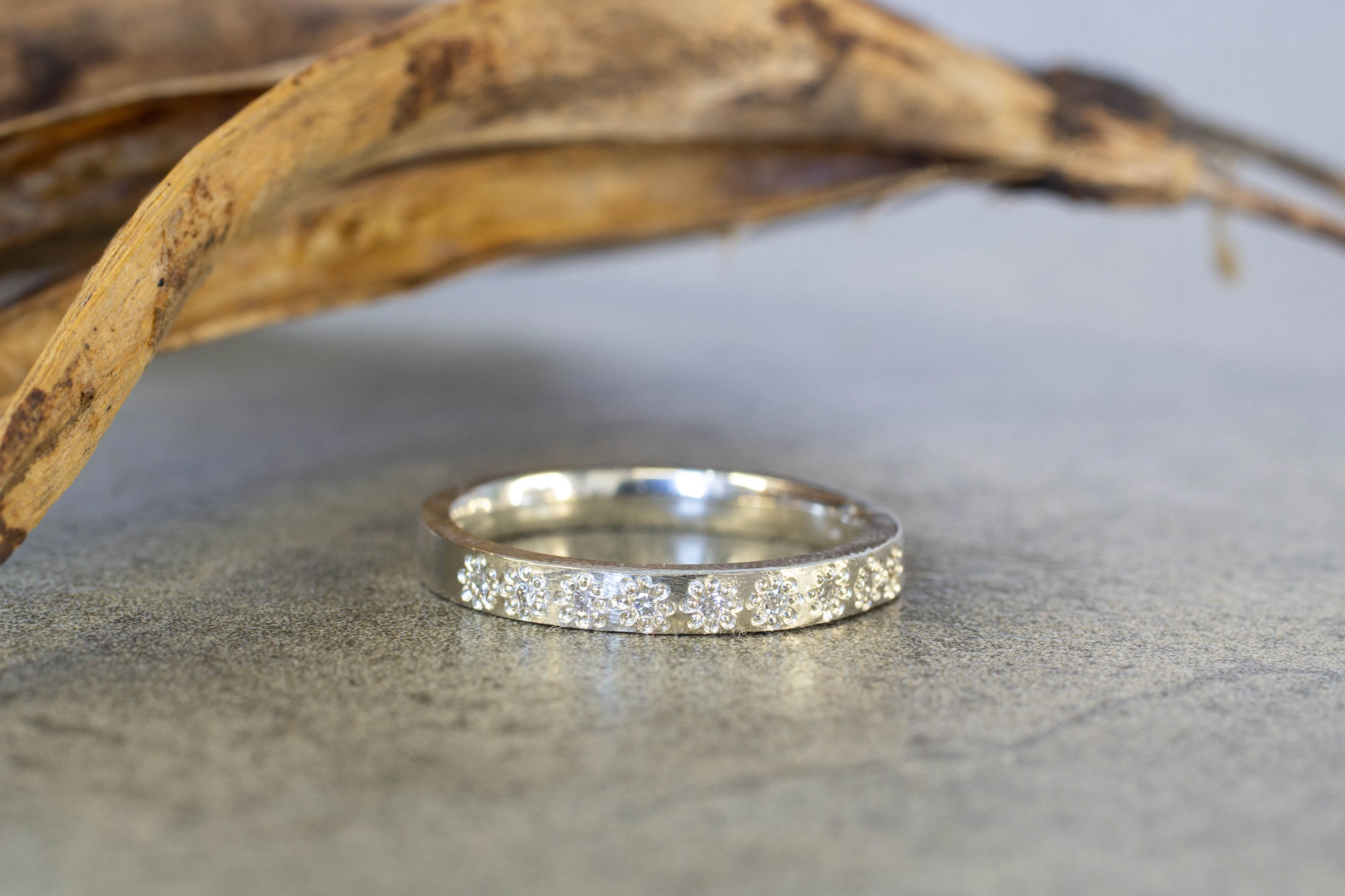 Narrow Eternity Band sold by Sophie Divett Jewelry product image thumbnail 3