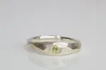 Hestia Ring - Sterling Silver with Peridot sold by Sophie Divett Jewelry