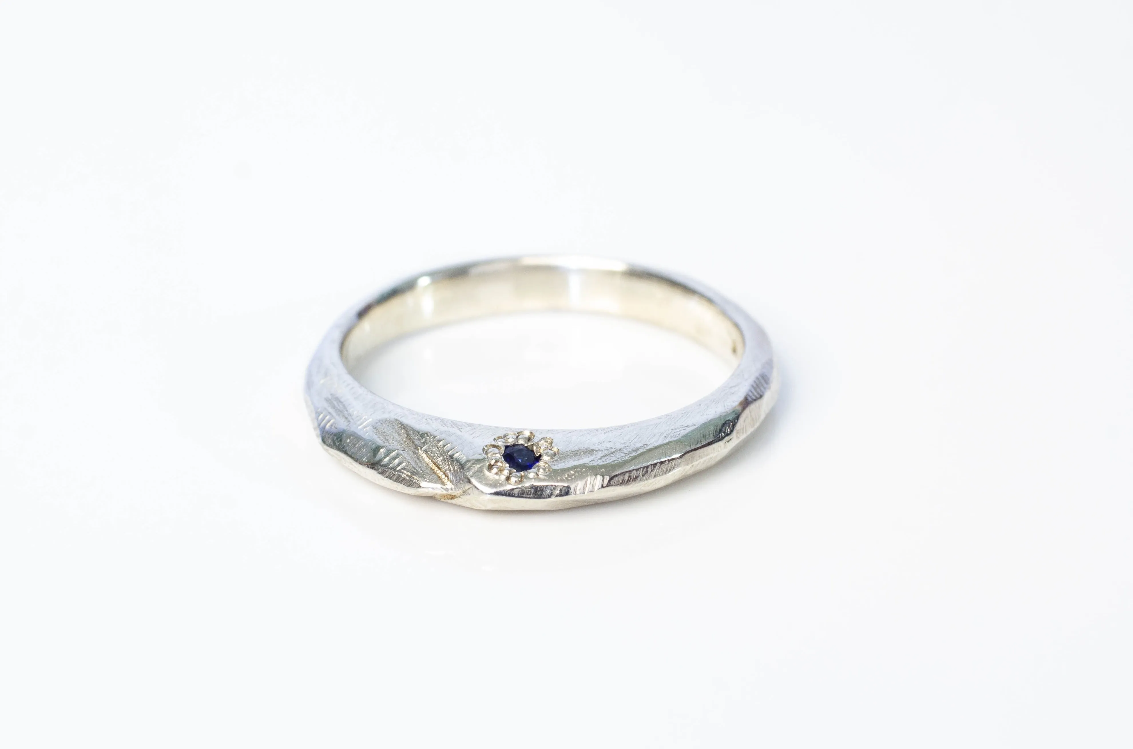 Mountain Ring with Sapphire - Gold sold by Sophie Divett Jewelry product image thumbnail 2