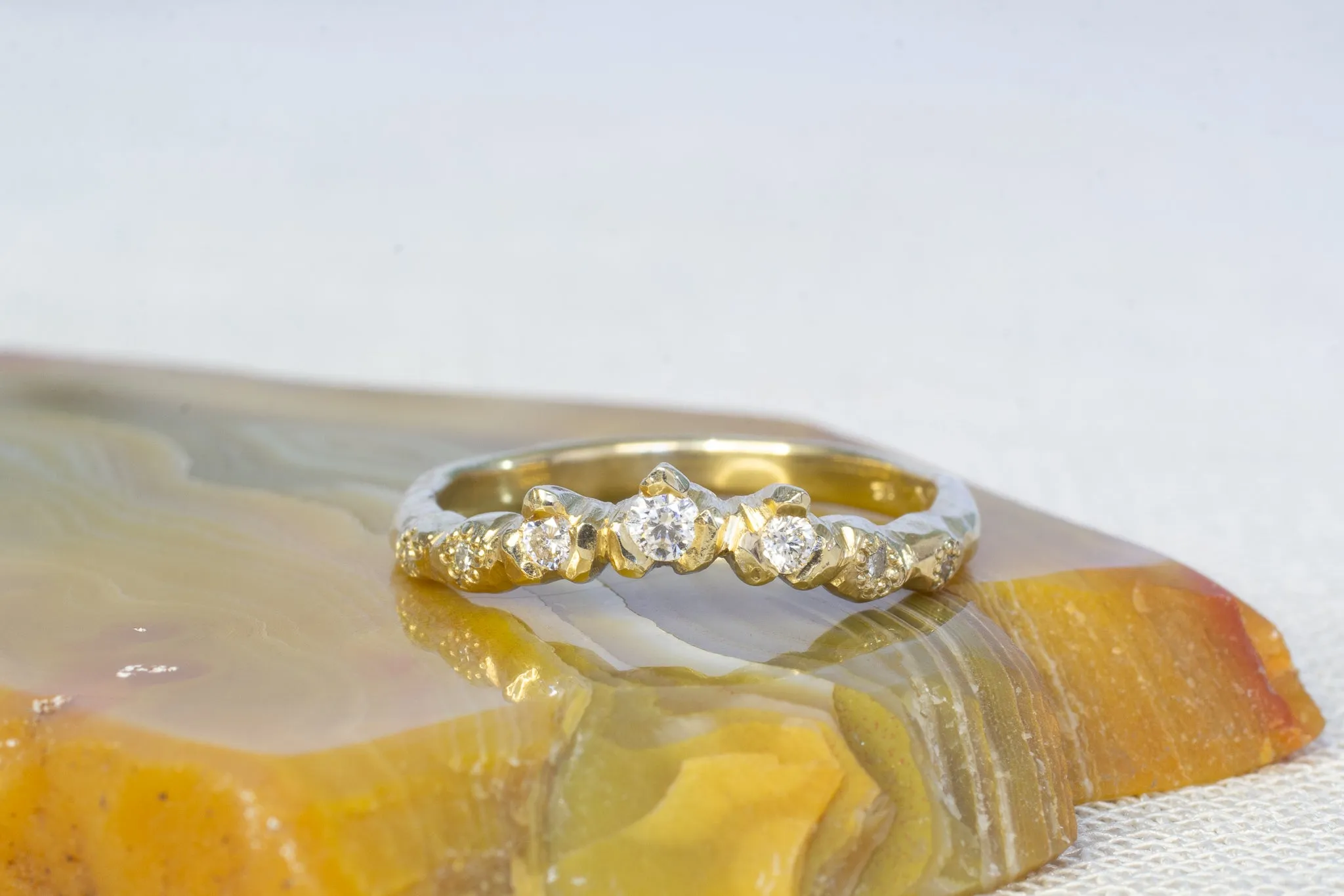 Fitted Phoebe Band sold by Sophie Divett Jewelry product image thumbnail 5