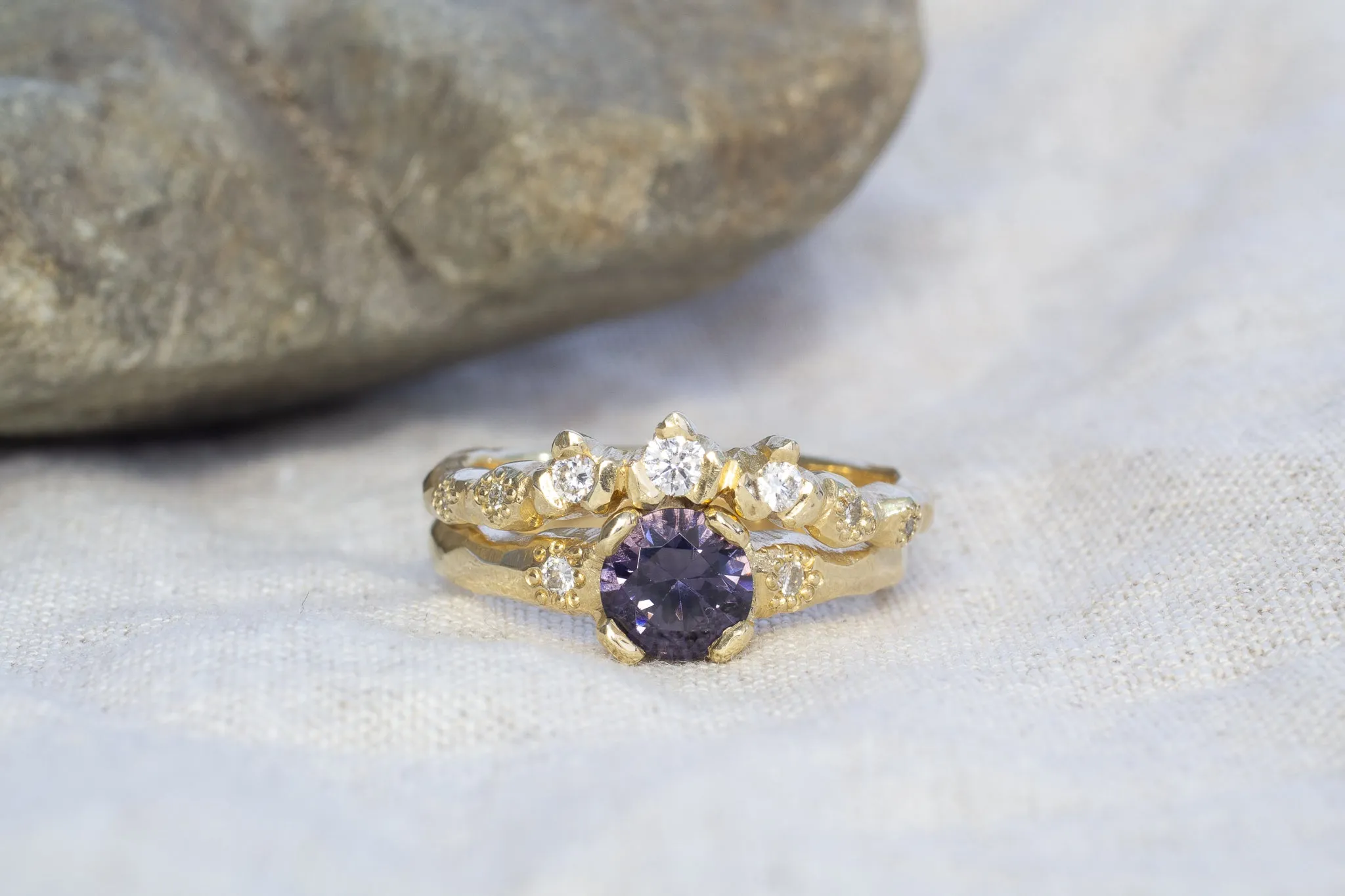 Fitted Phoebe Band sold by Sophie Divett Jewelry product image thumbnail 3