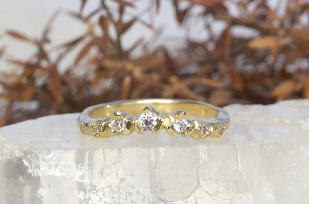 Fitted Phoebe Band sold by Sophie Divett Jewelry