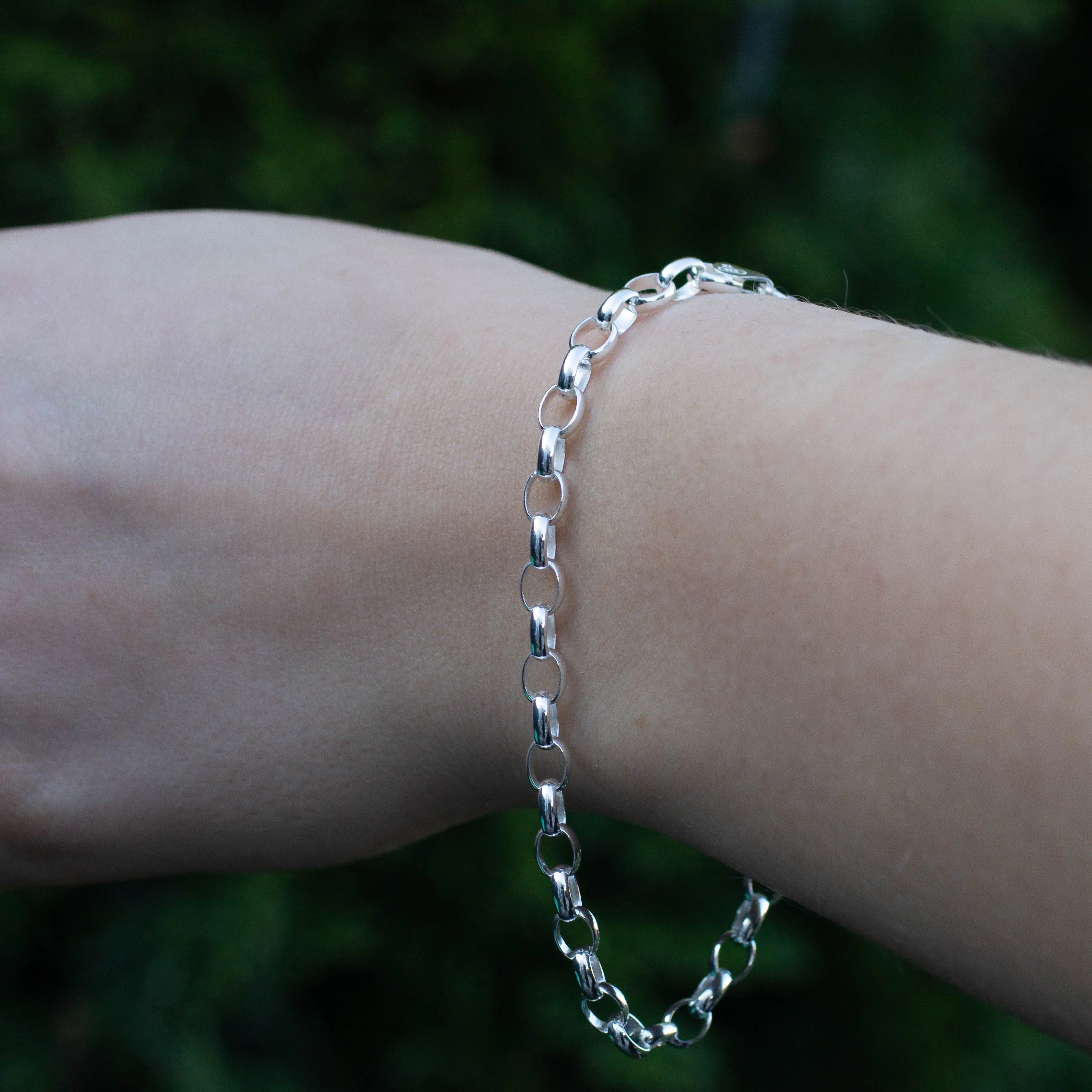 Charm Bracelet Chain – Plain - Sterling Silver sold by Sophie Divett Jewelry product image thumbnail 2