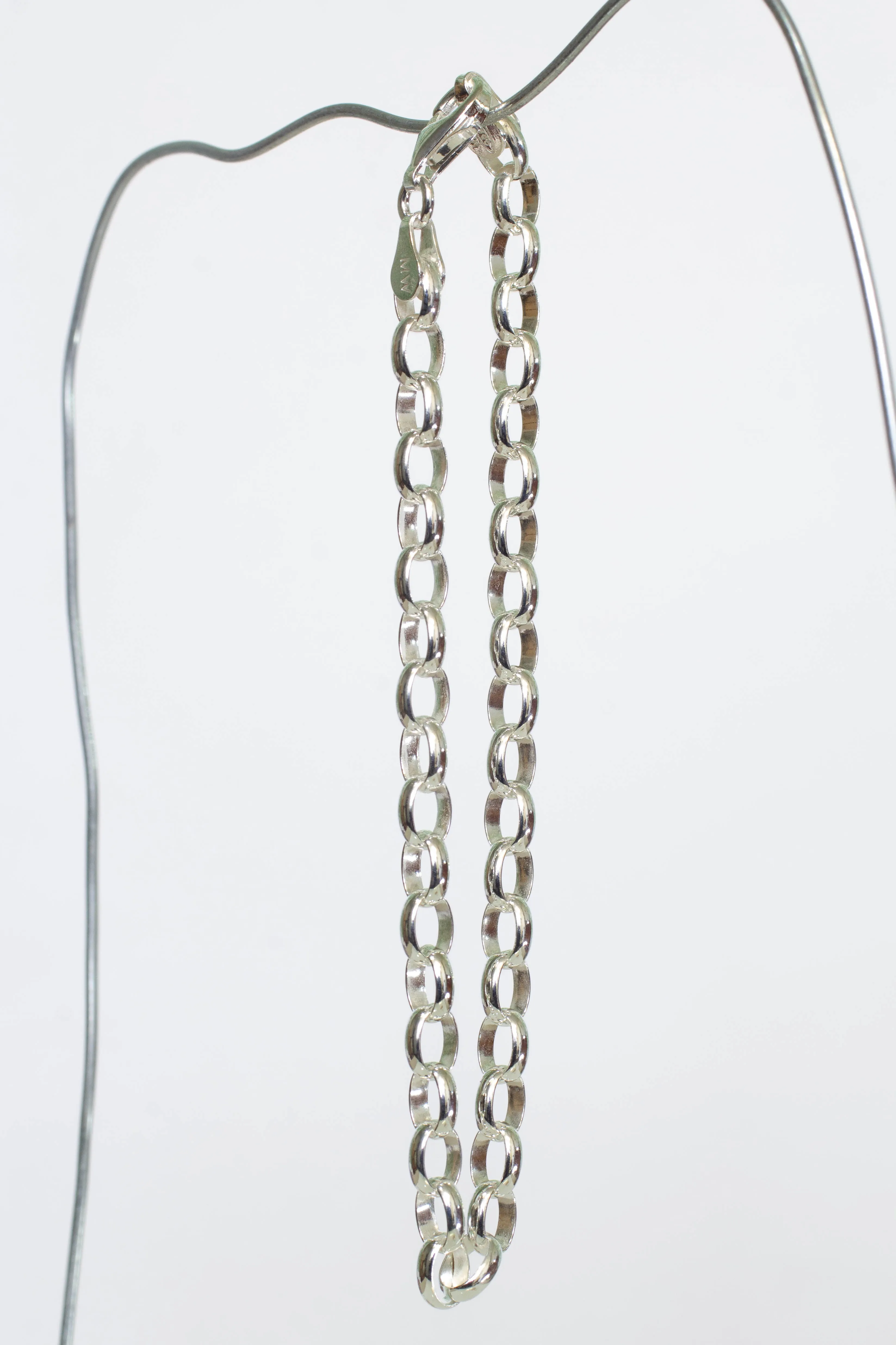 Charm Bracelet Chain – Plain - Sterling Silver sold by Sophie Divett Jewelry product image thumbnail 3