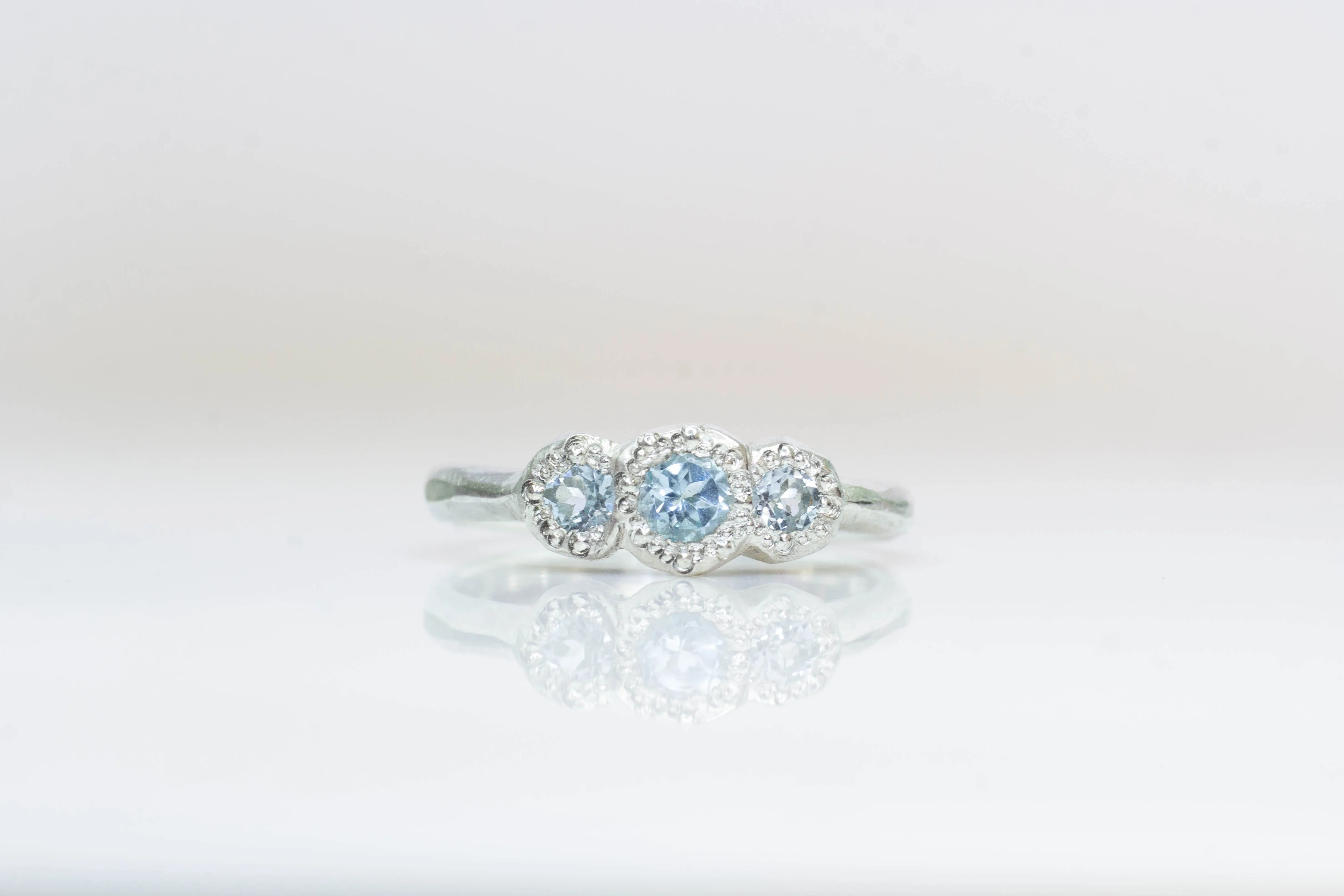 Torci Ring - Sterling Silver with Topaz sold by Sophie Divett Jewelry product image thumbnail 5