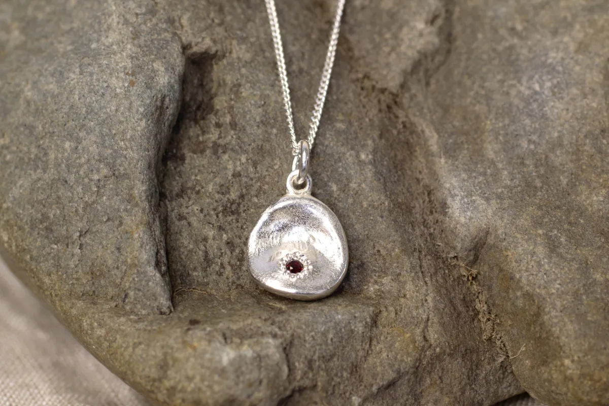 Water Drop Pendant - Sterling Silver sold by Sophie Divett Jewelry
