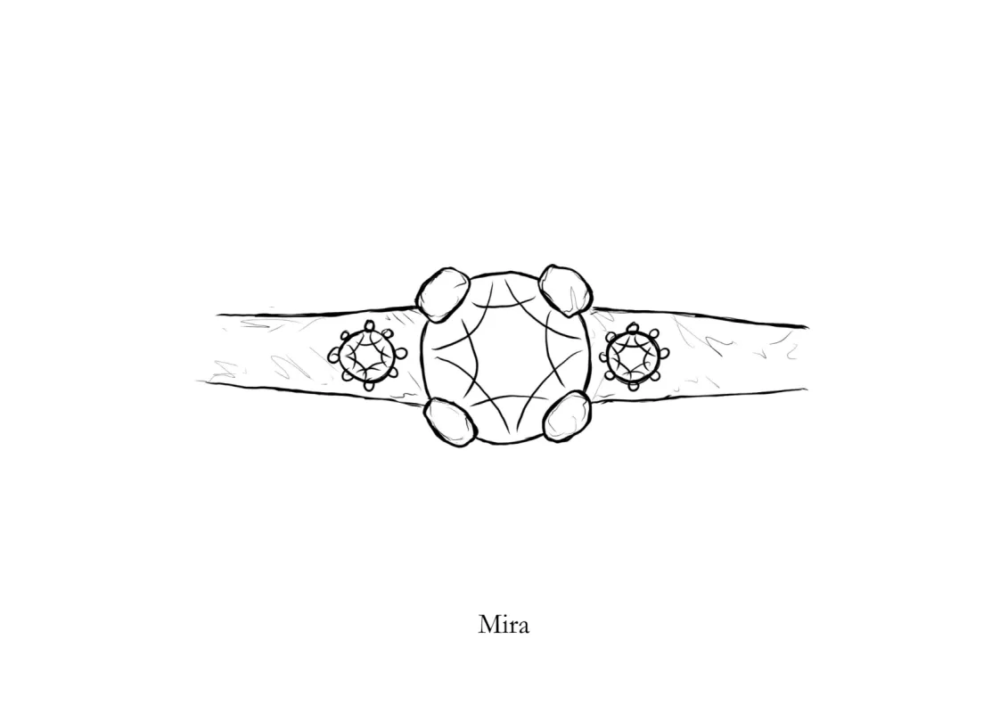 Mira Ring - Build Your Own sold by Sophie Divett Jewelry