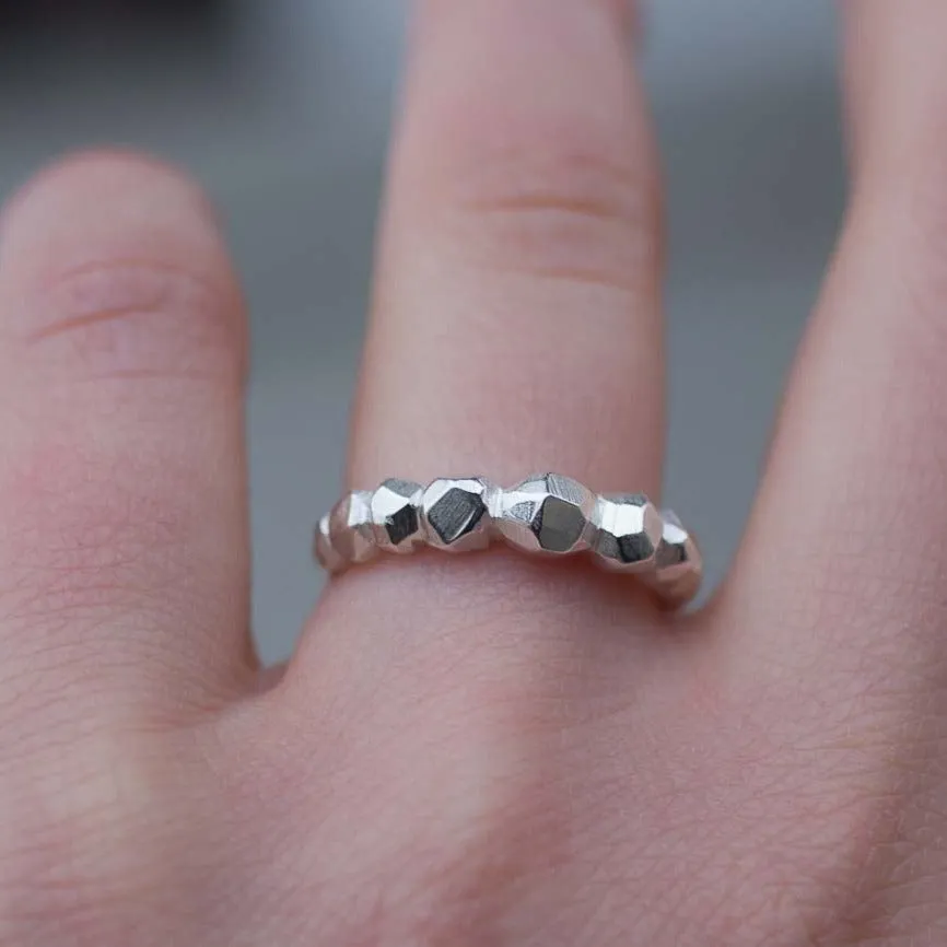 Boulder Ring - Sterling Silver sold by Sophie Divett Jewelry product image thumbnail 5