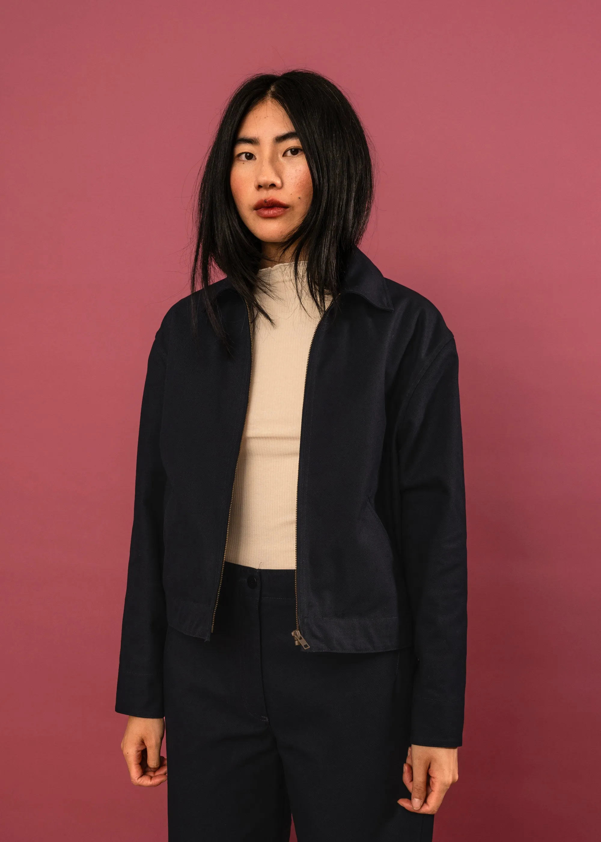 Tom Jacket (Midnight) sold by Penny Sage