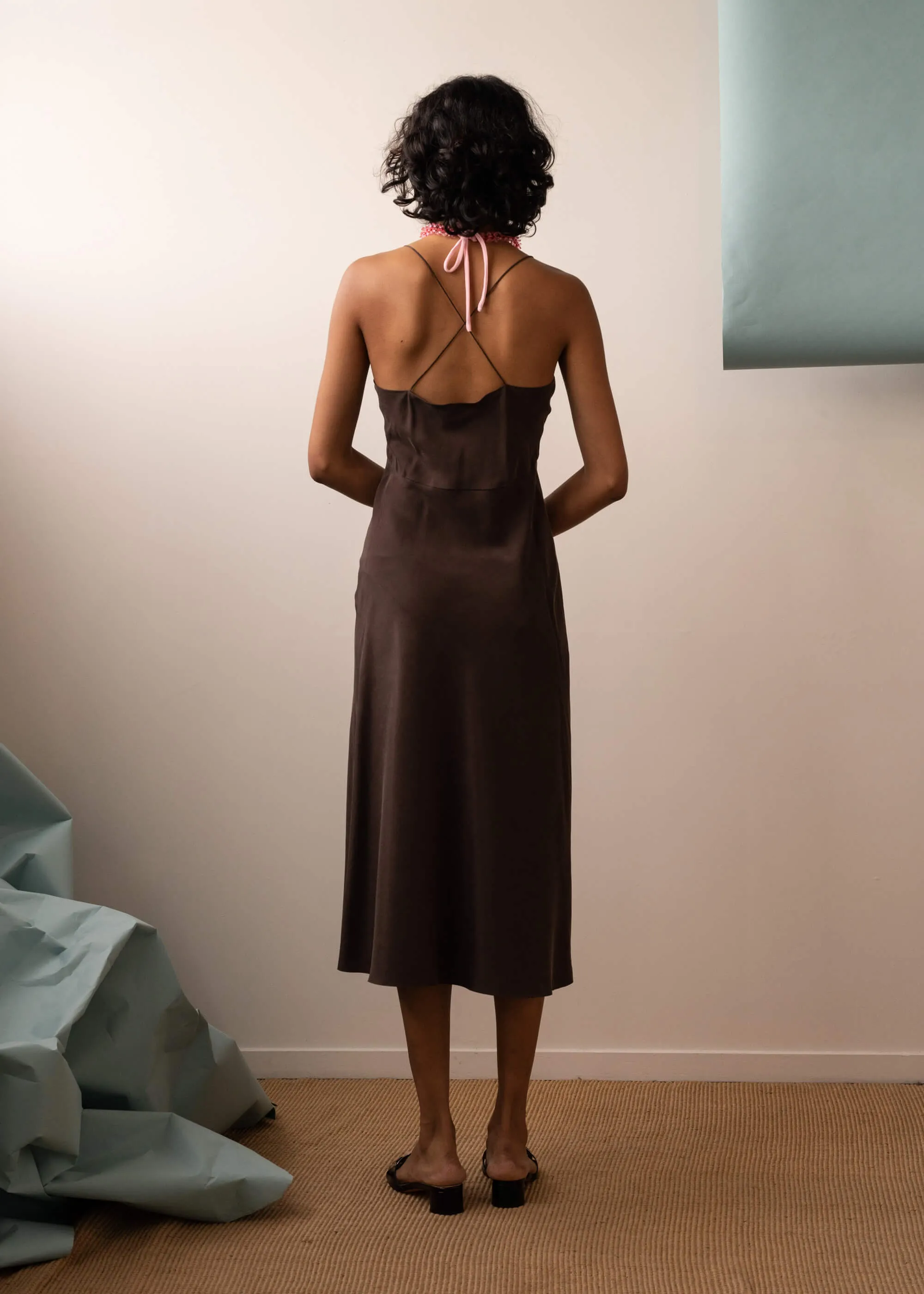 Roberta Dress (Carob) sold by Penny Sage product image thumbnail 4