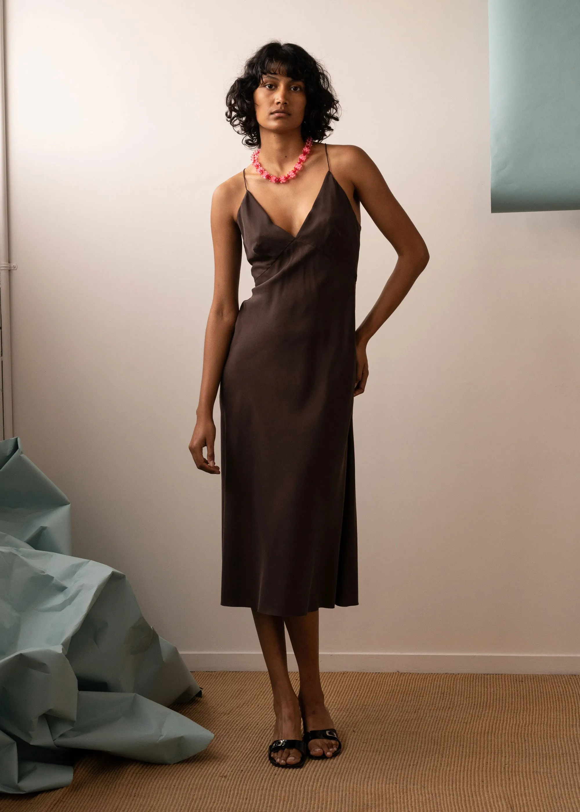 Roberta Dress (Carob) sold by Penny Sage product image thumbnail 2