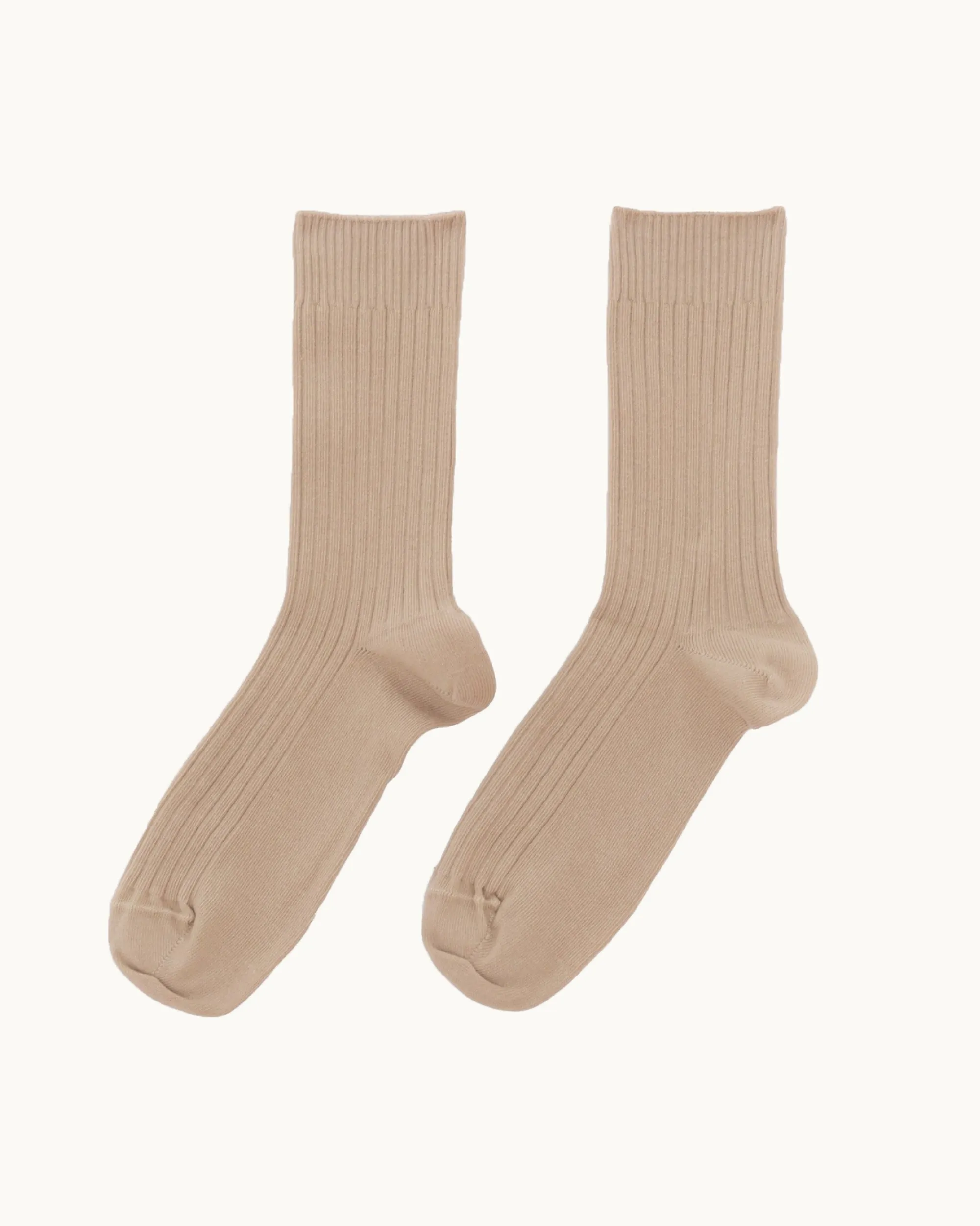 Baserange Rib Overankle Socks (Su Tan) sold by Penny Sage product image thumbnail 2