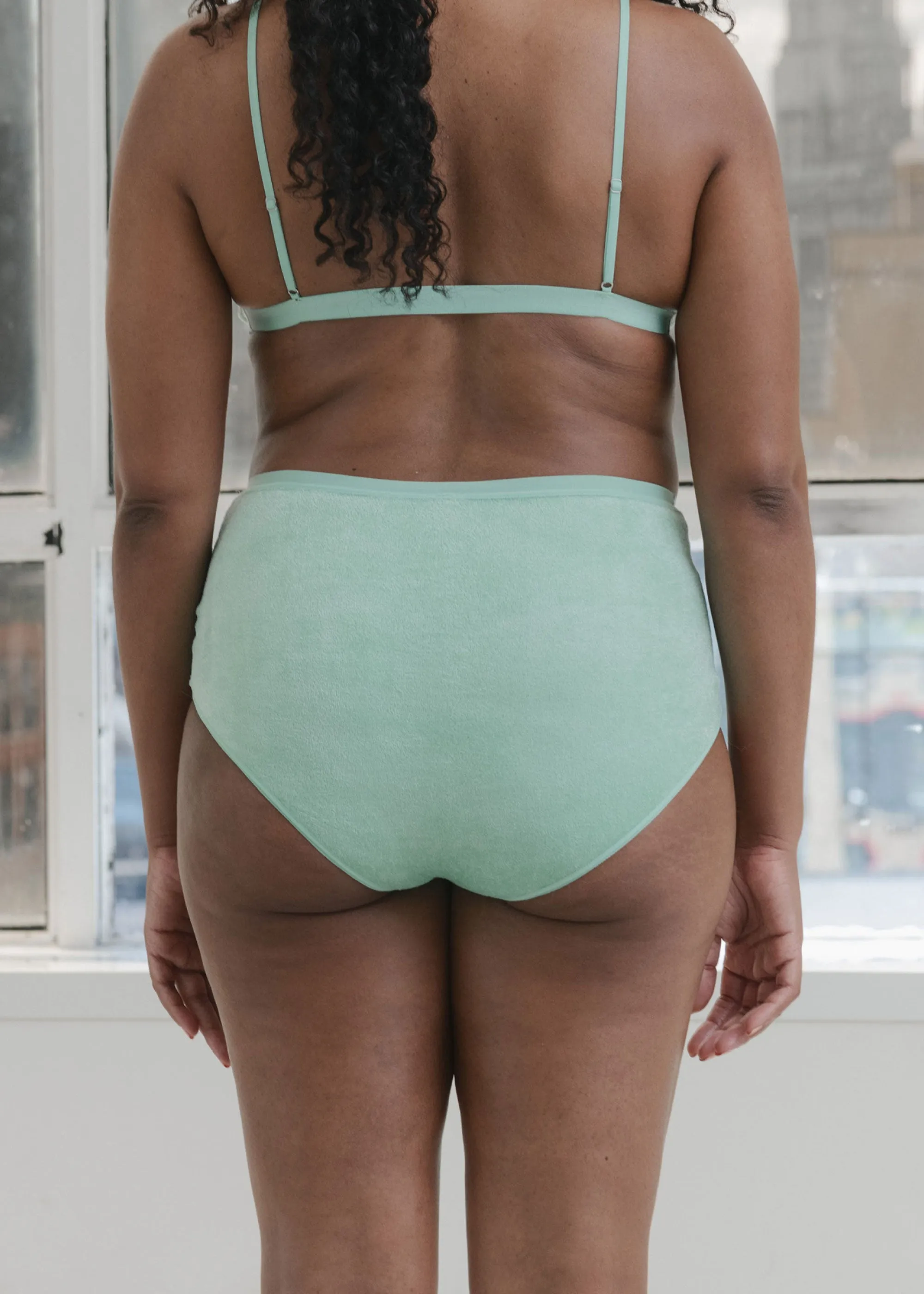 Baserange Highwaist Bell Pants (Telu Green) sold by Penny Sage product image thumbnail 2