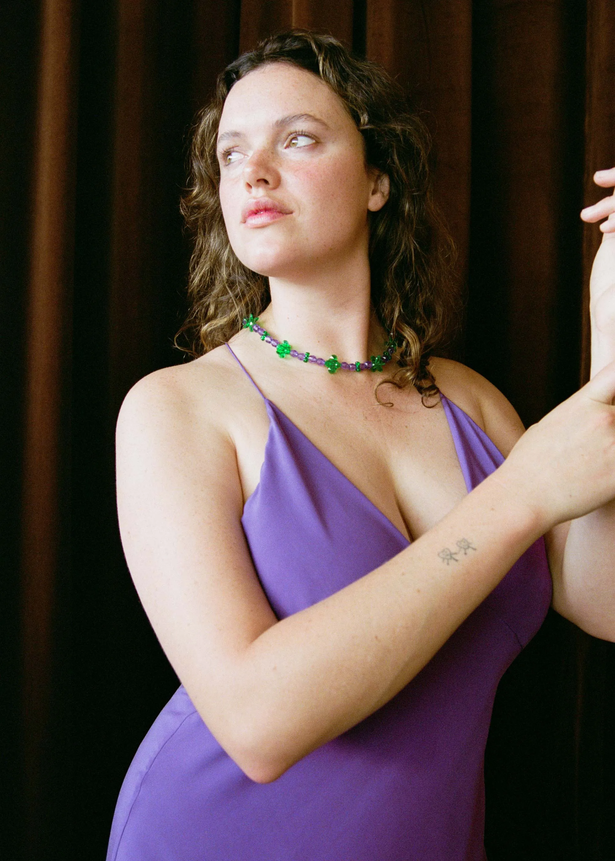 Roberta Dress (Iris) sold by Penny Sage product image thumbnail 3