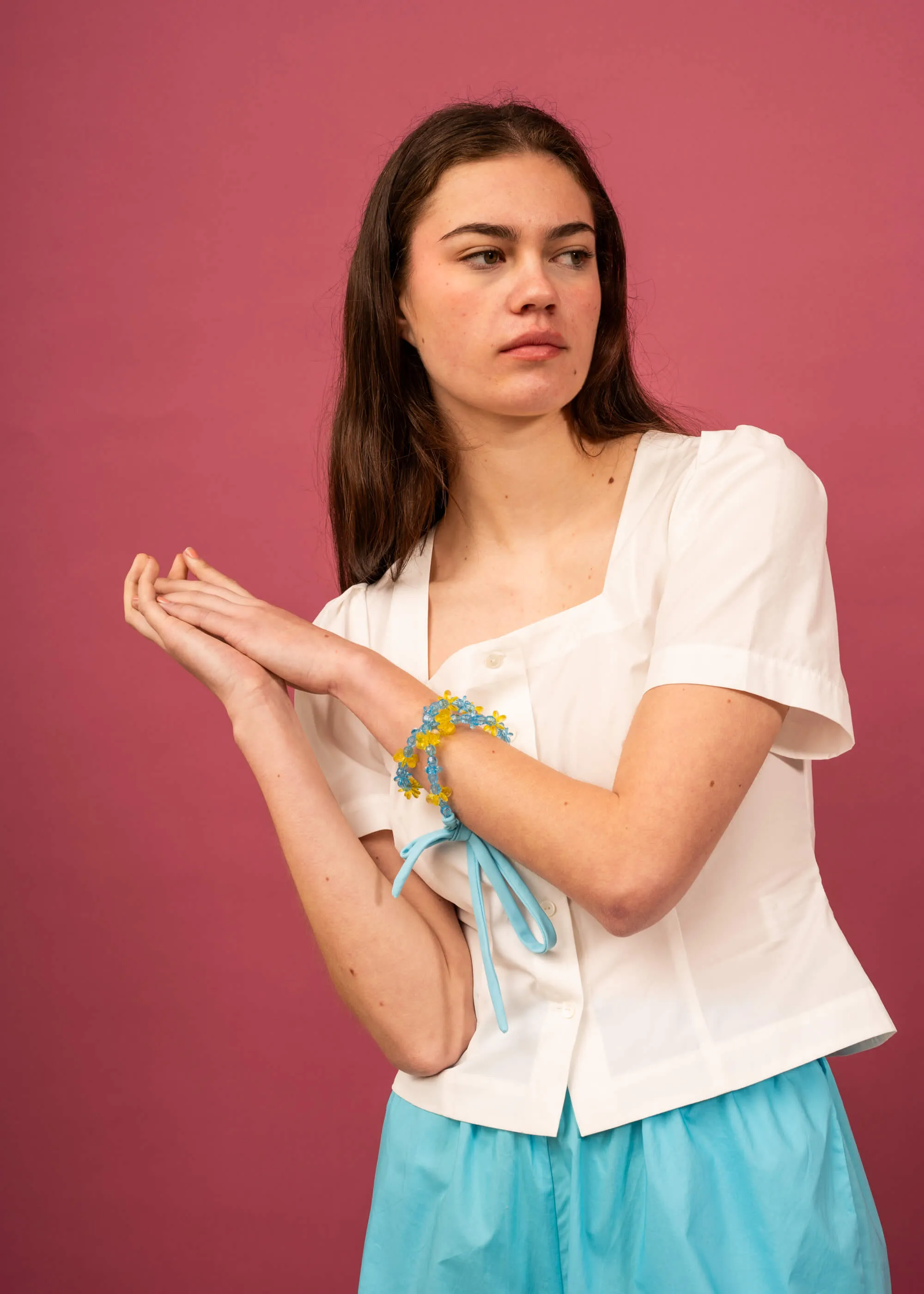 Summer Lara Shirt (Ivory) sold by Penny Sage