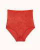 Baserange Highwaist Bell Pants (Mino Red) sold by Penny Sage