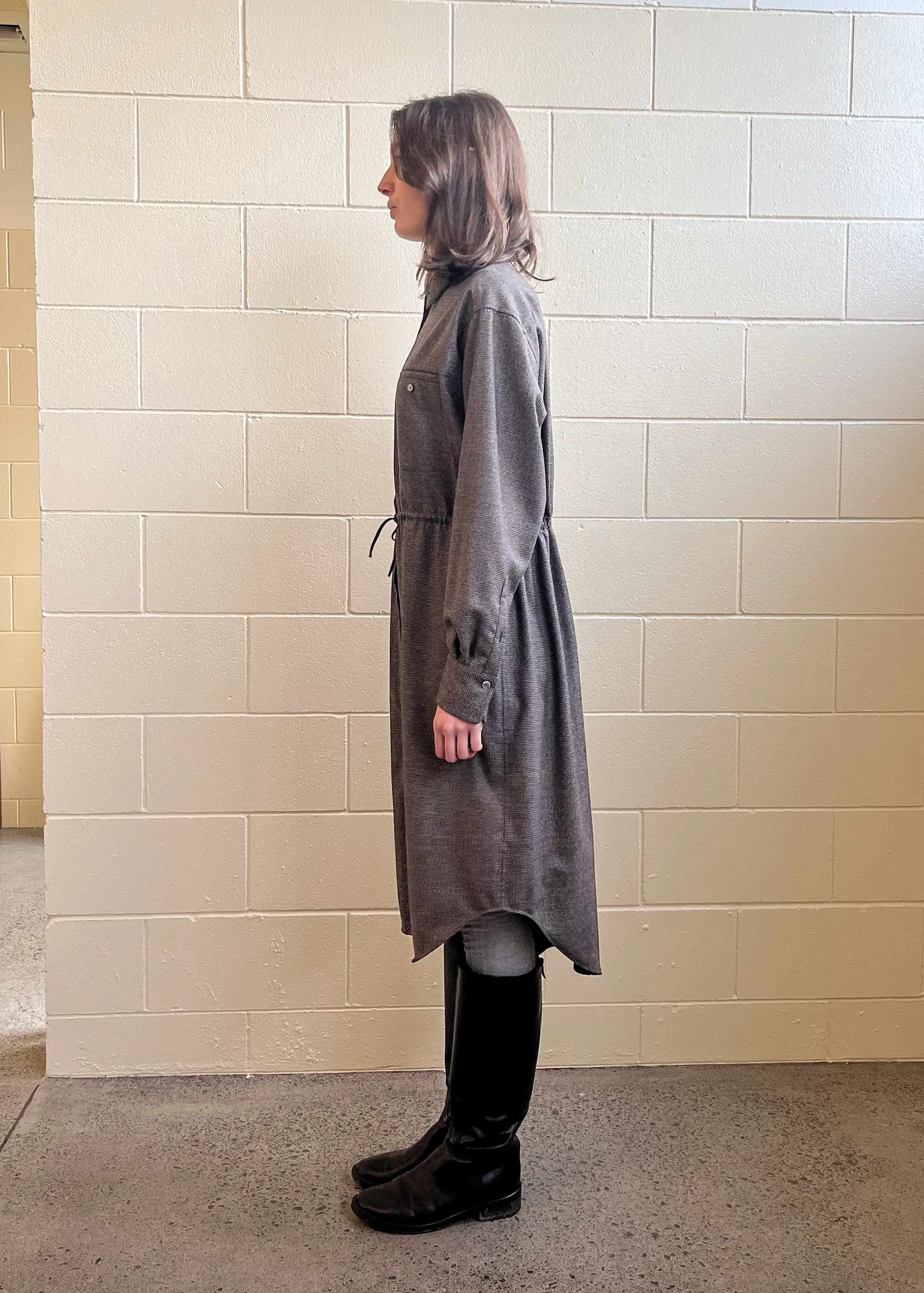 Rae Shirt Dress Puppytooth (Sample) sold by Penny Sage product image thumbnail 3