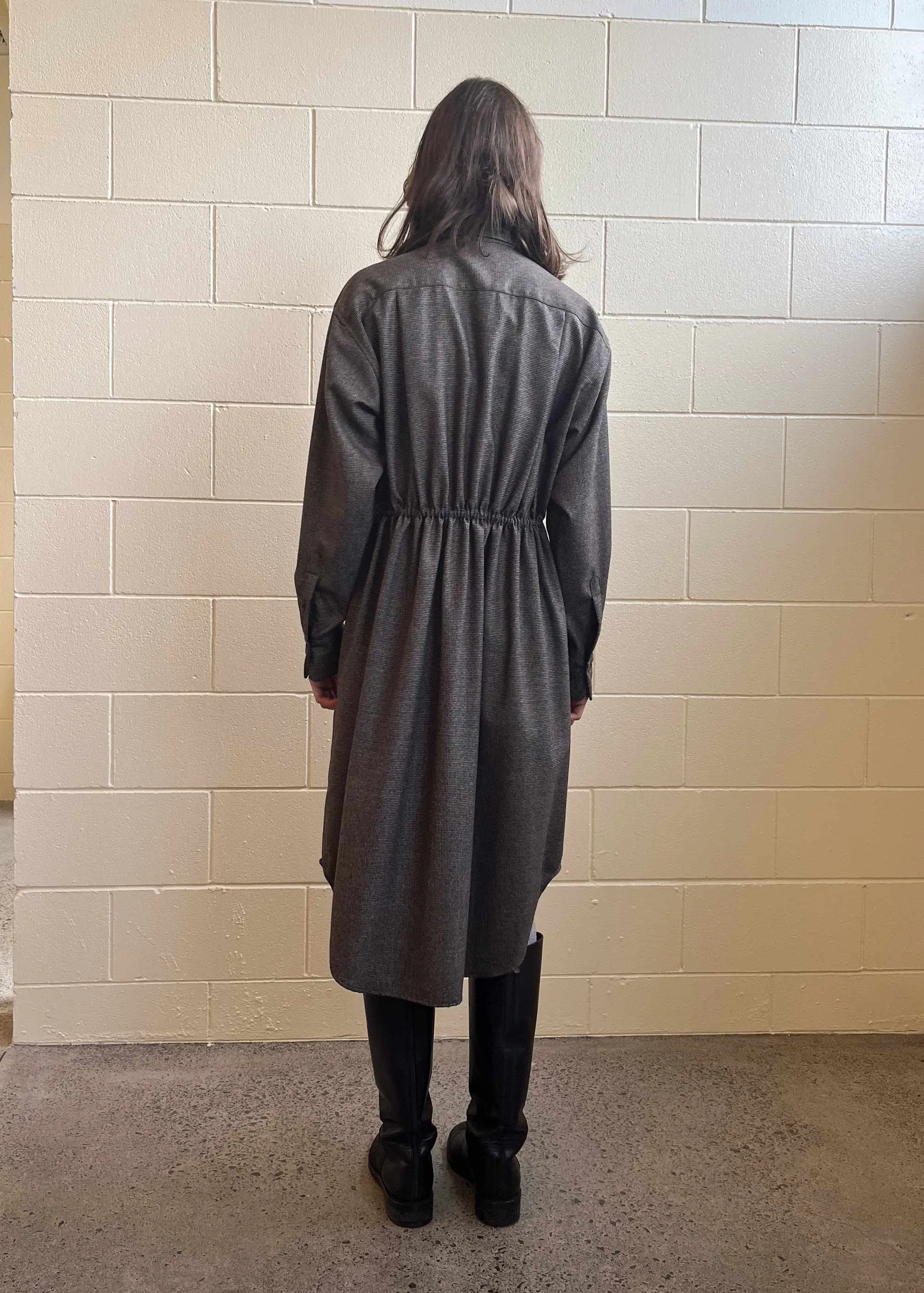 Rae Shirt Dress Puppytooth (Sample) sold by Penny Sage product image thumbnail 4