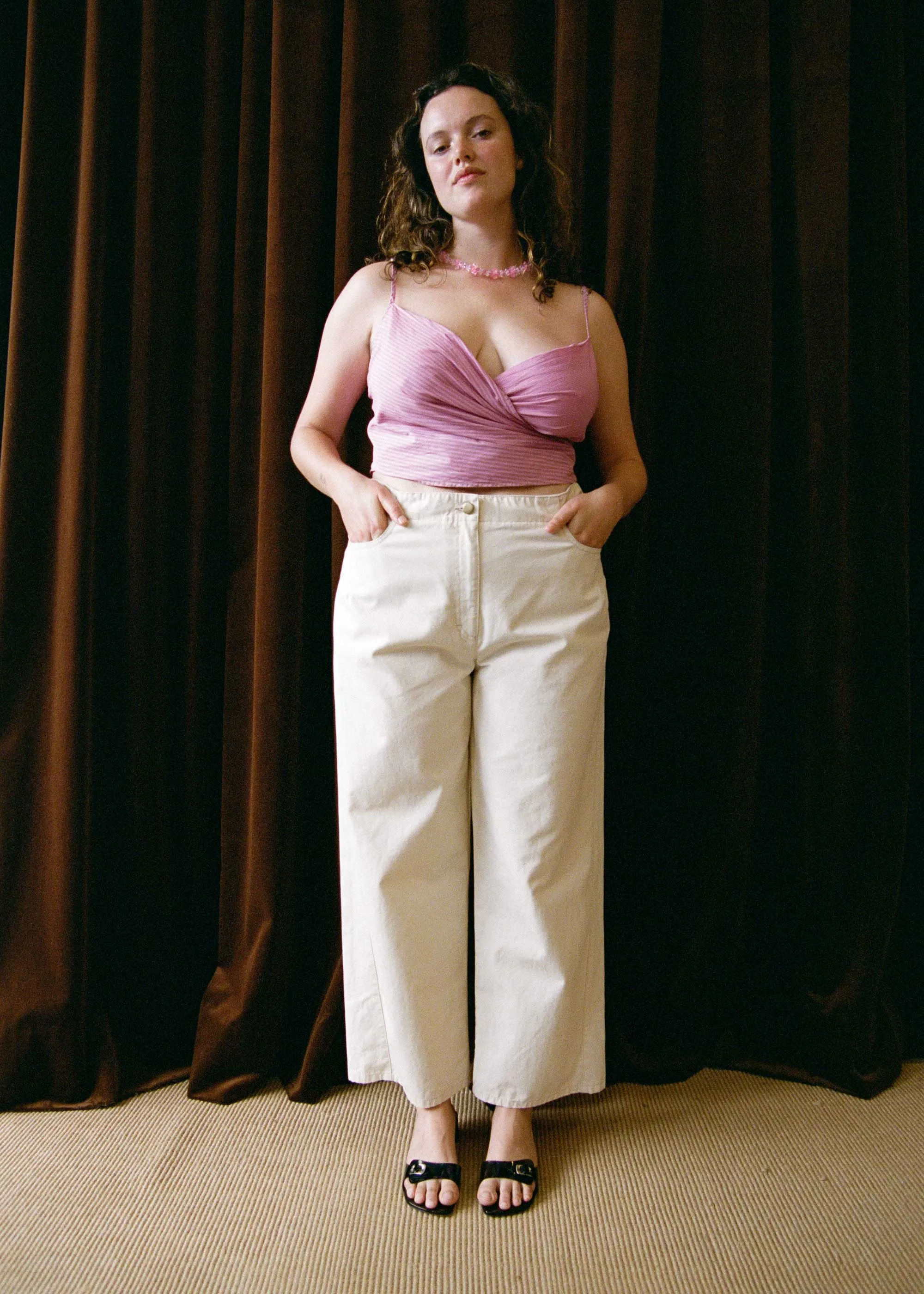 Dalton Wrap Top (Ambrosia Stripe) sold by Penny Sage product image thumbnail 2