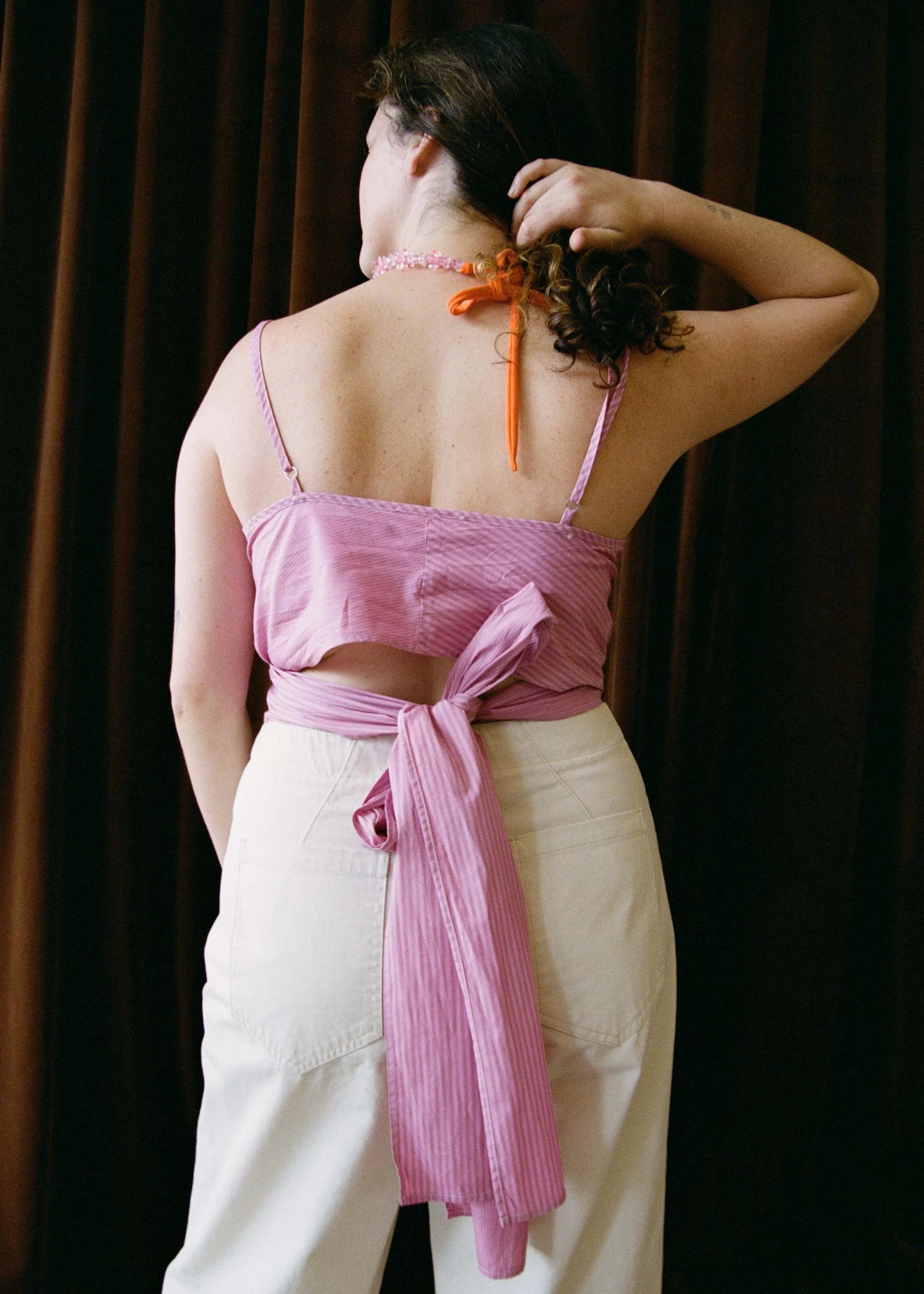 Dalton Wrap Top (Ambrosia Stripe) sold by Penny Sage product image thumbnail 3