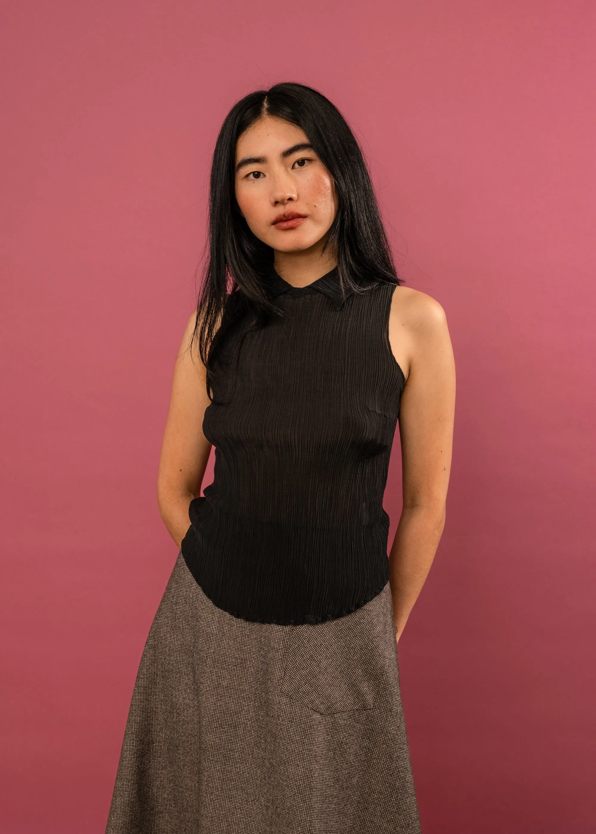 Joni Tank (Black) sold by Penny Sage