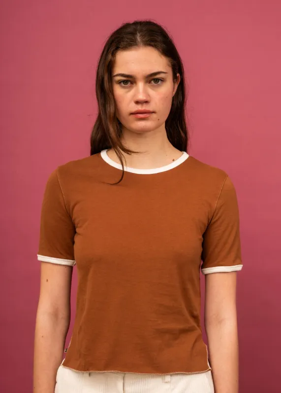 Gracie Tee (Cinnamon & Creme) sold by Penny Sage