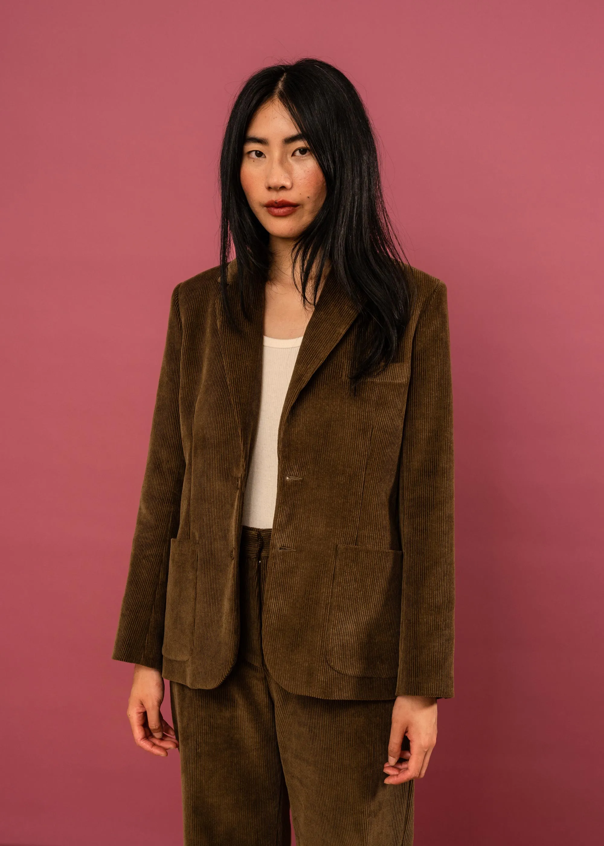 Meg Blazer (Olive) sold by Penny Sage product image thumbnail 2