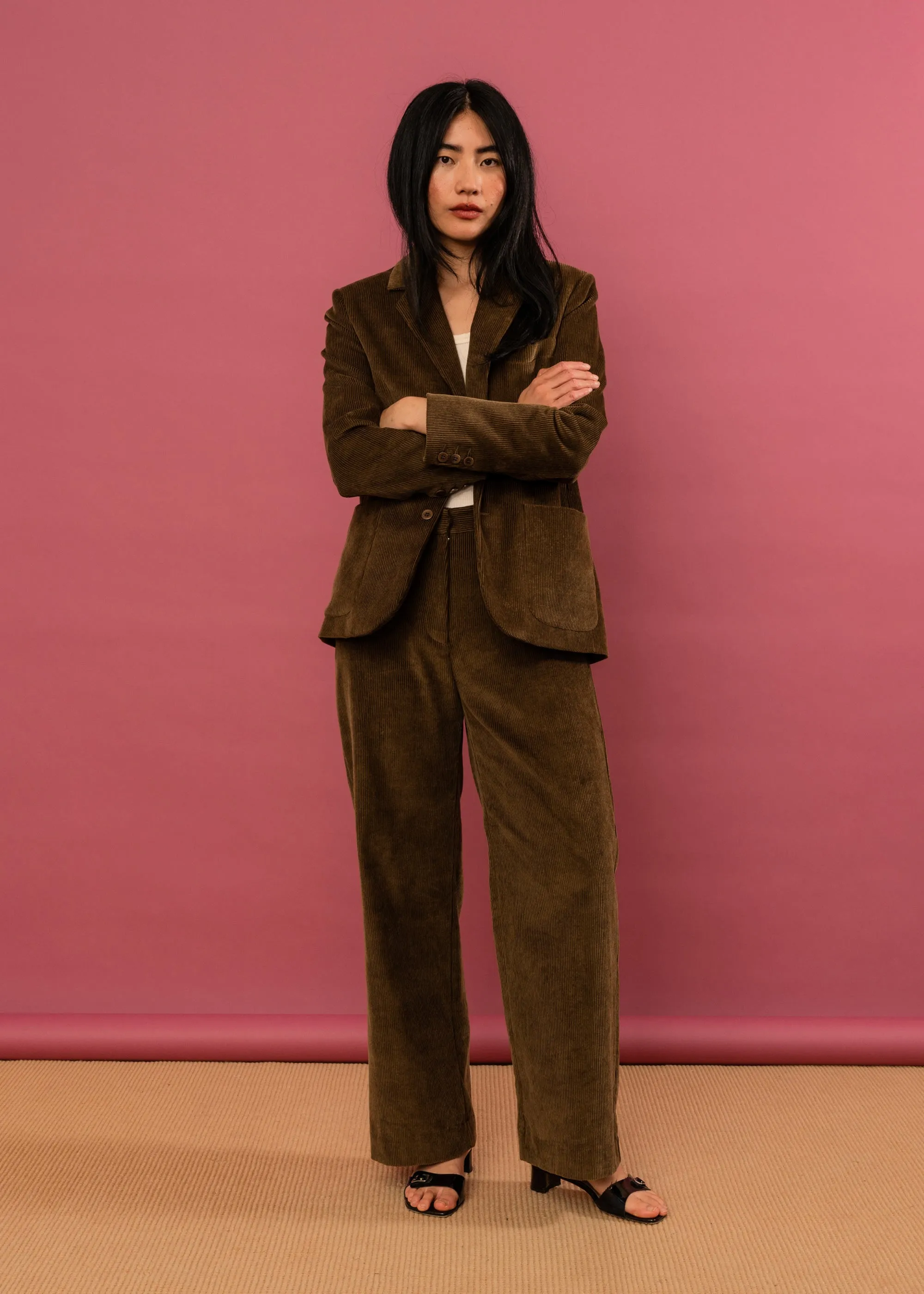 Meg Blazer (Olive) sold by Penny Sage product image thumbnail 4