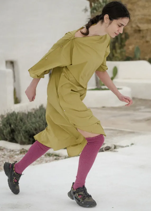 Baserange Overknee Socks (Yu Purple/Team Red) sold by Penny Sage