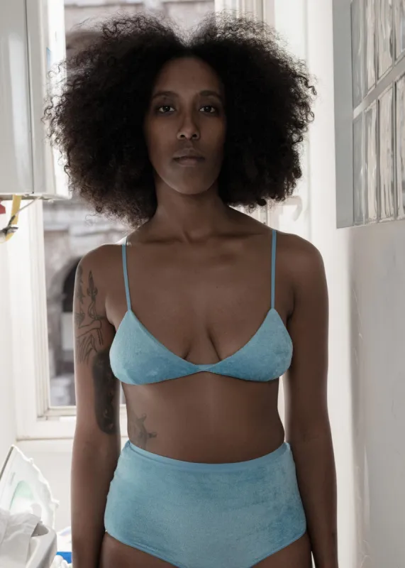 Baserange Mississippi Bra (Civi Blue) sold by Penny Sage