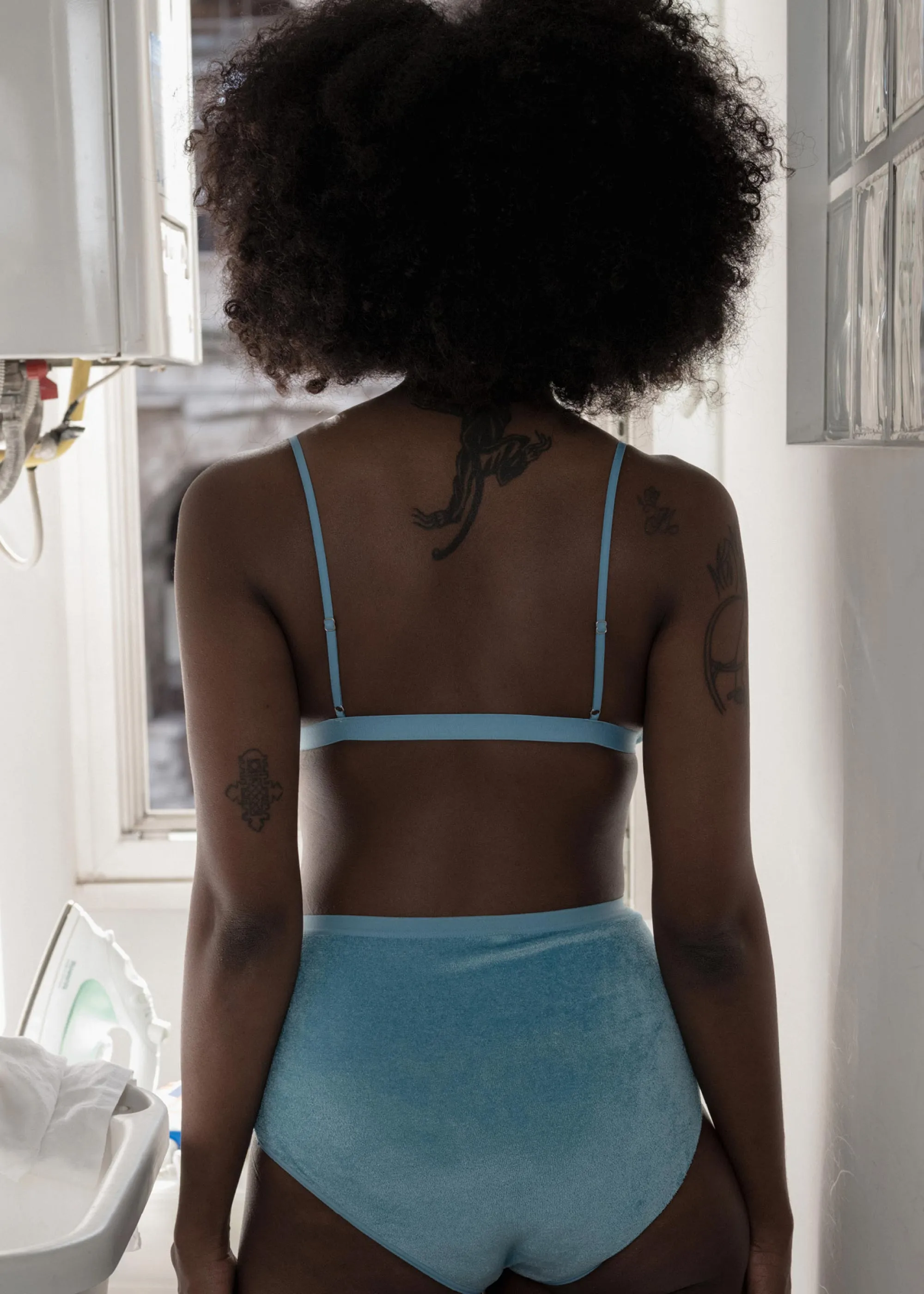 Baserange Mississippi Bra (Civi Blue) sold by Penny Sage product image thumbnail 2