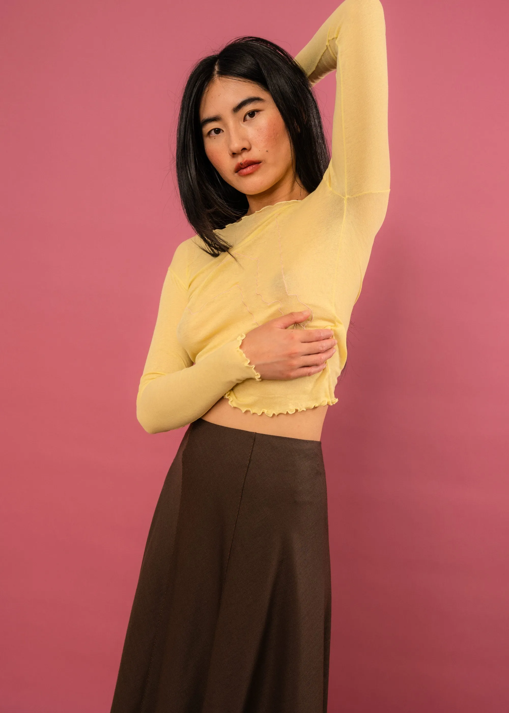 Frances Skirt (Chocolate) sold by Penny Sage product image thumbnail 4