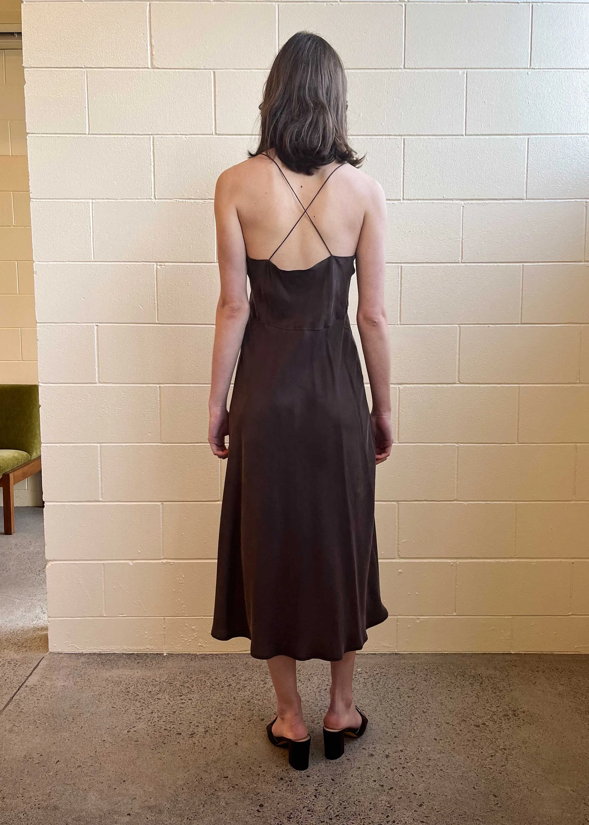 Roberta Dress Carob (Sample) sold by Penny Sage product image thumbnail 3