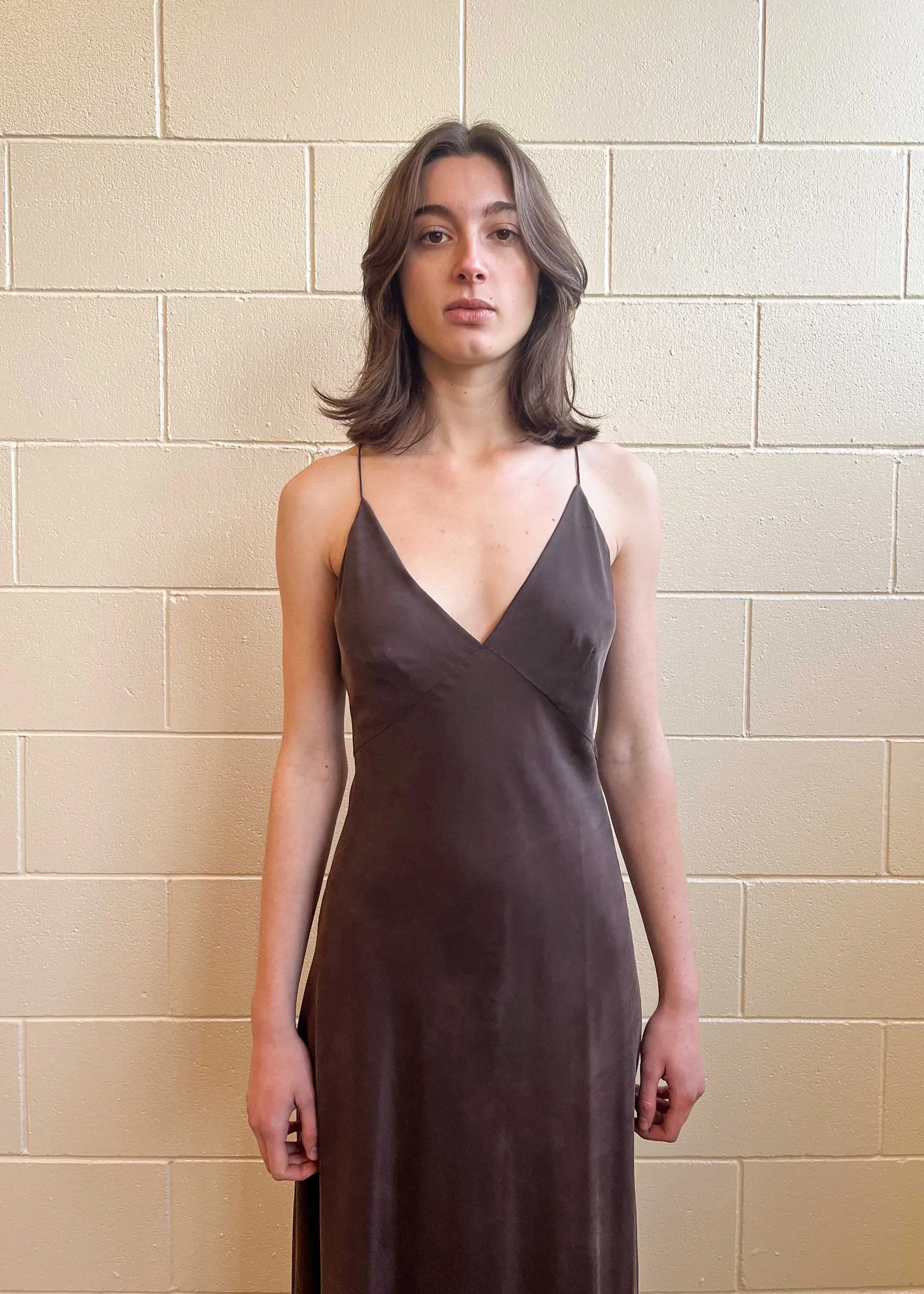 Roberta Dress Carob (Sample) sold by Penny Sage product image thumbnail 4