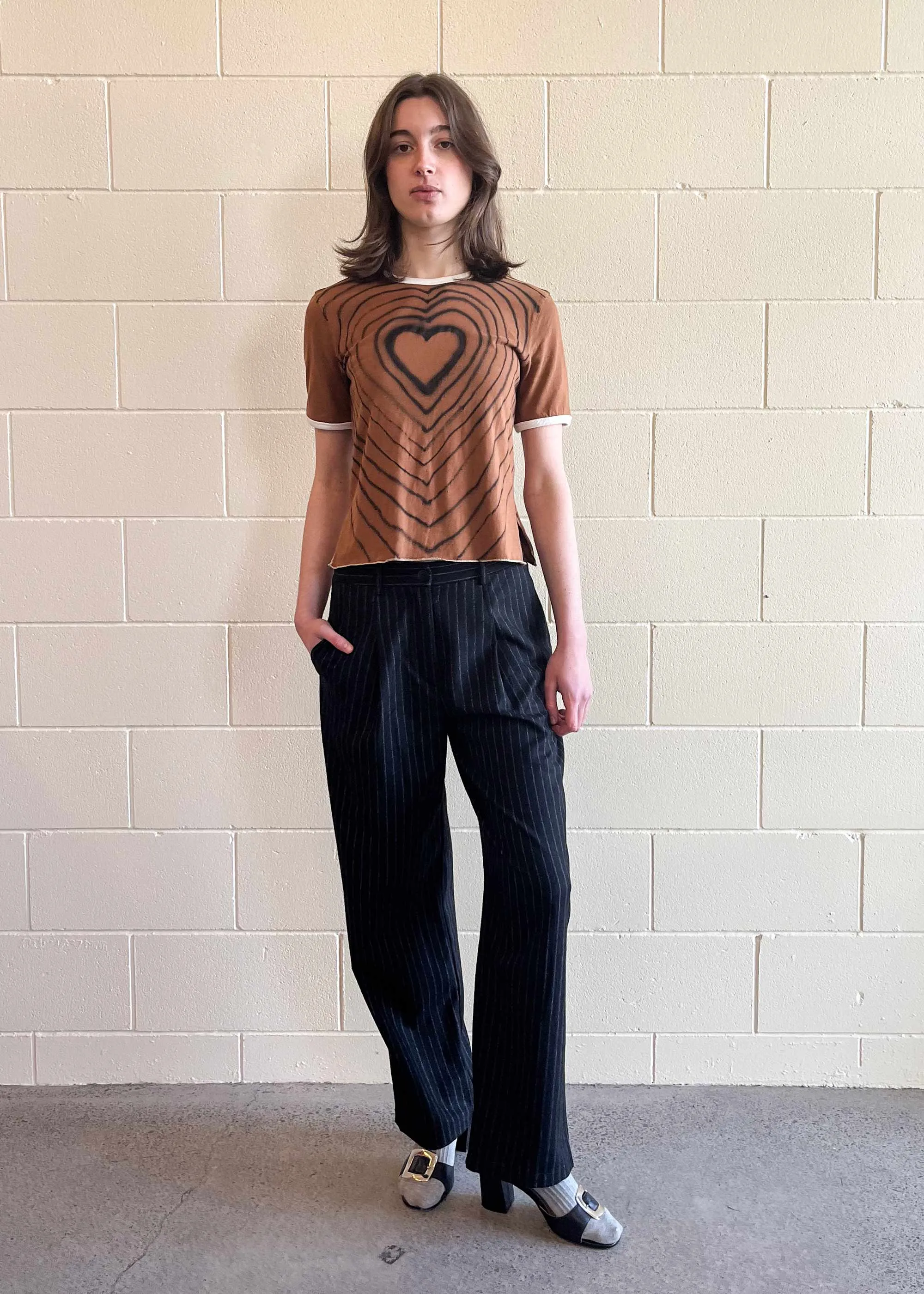 Remy Trouser Pinstripe (Sample) sold by Penny Sage