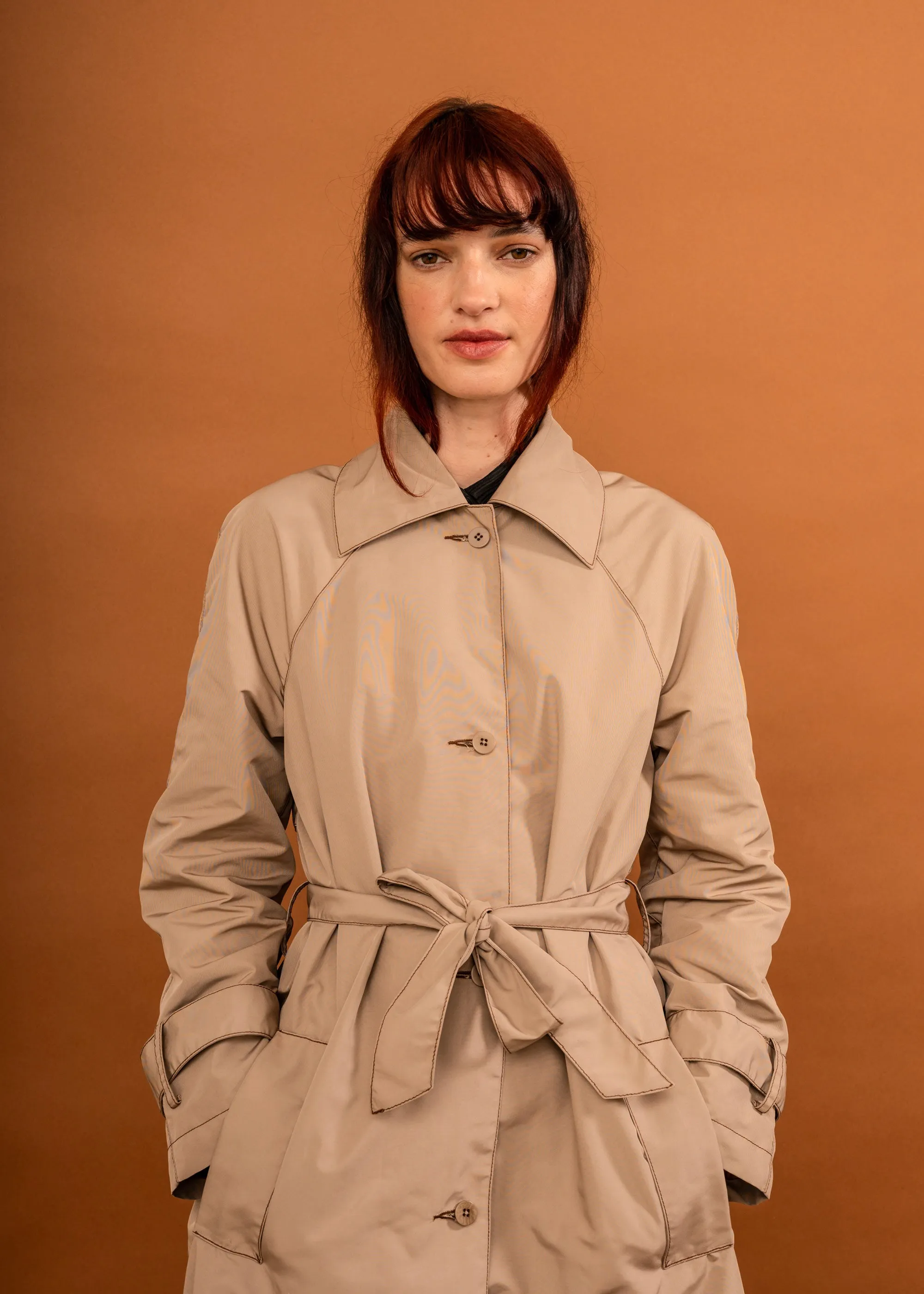Sunshower Trench (Cappuccino) sold by Penny Sage product image thumbnail 2