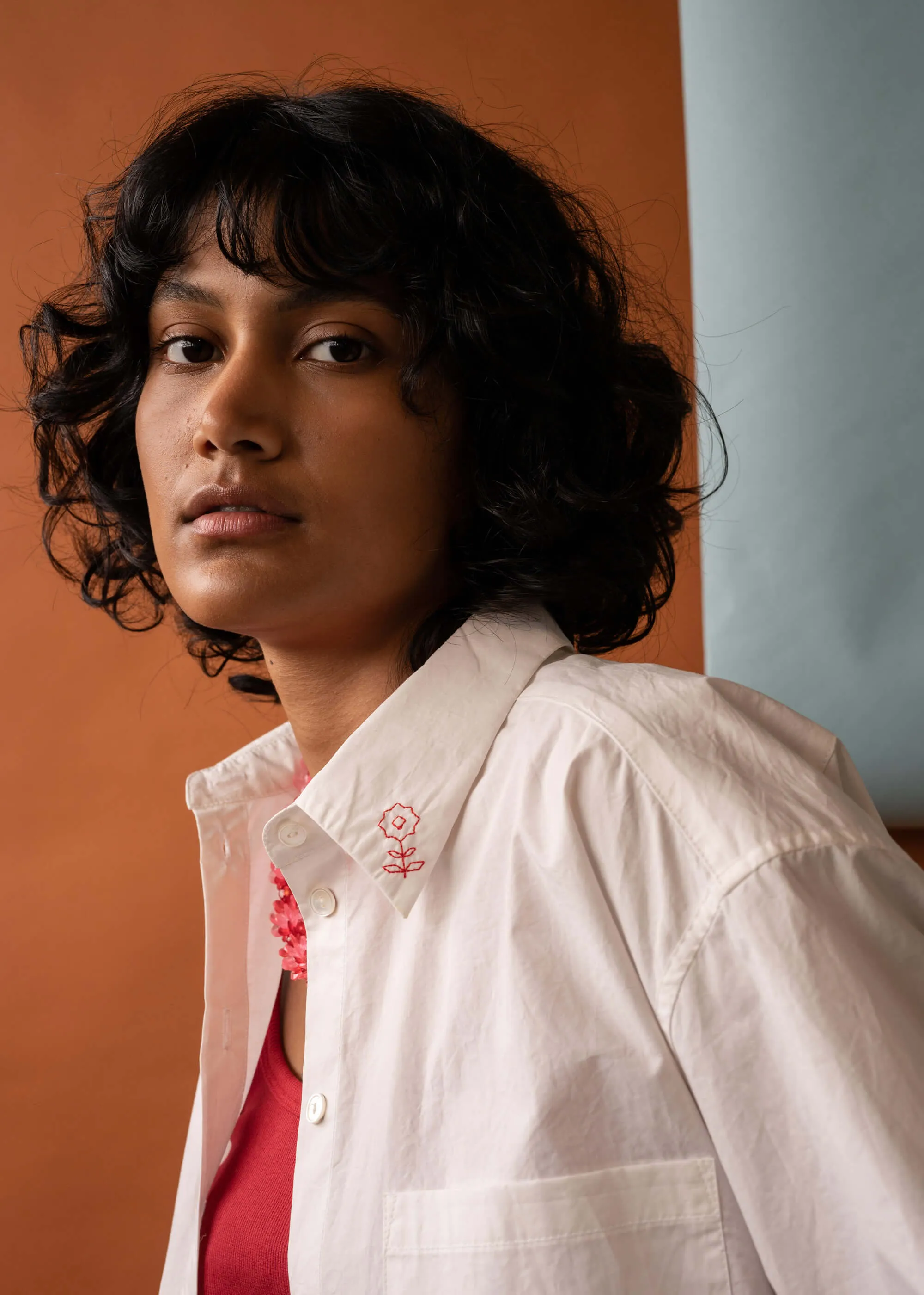 Coastal Shirt (Ivory Flower) sold by Penny Sage product image thumbnail 2