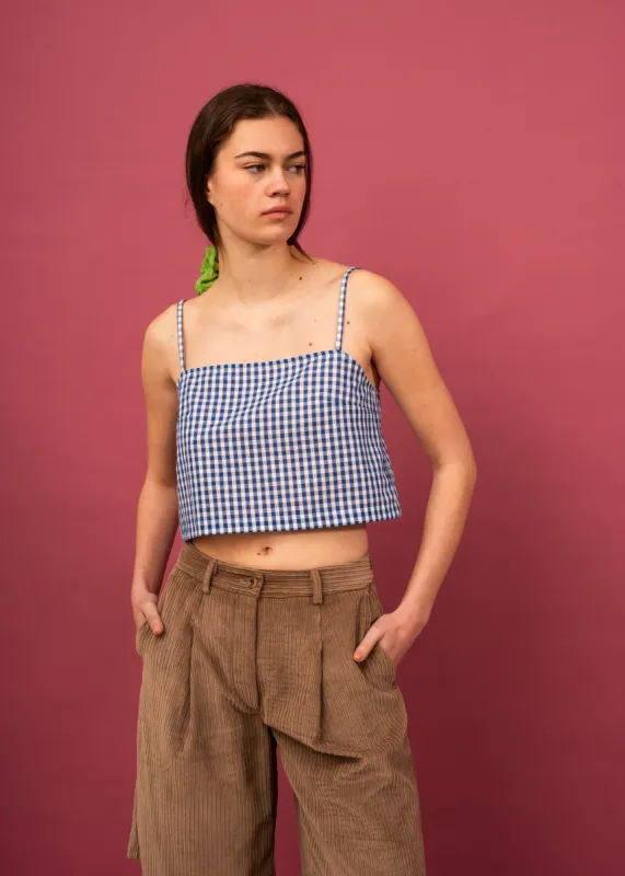 Rohmer Top Brown & Navy (Archive) sold by Penny Sage