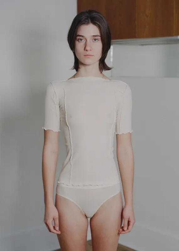 Baserange Omato 3/4 Sleeve (Off White) sold by Penny Sage