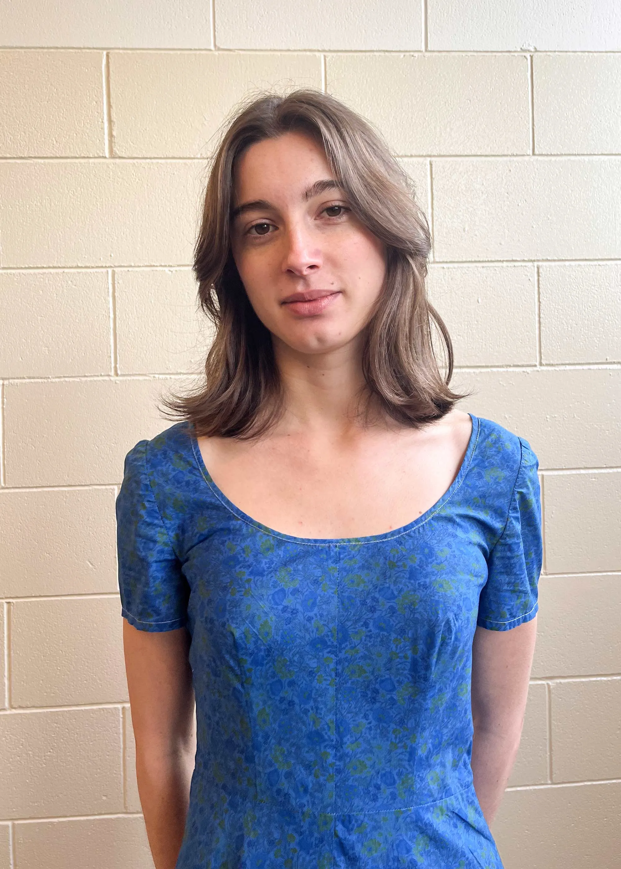 Margot Dress Blue Liberty (Sample) sold by Penny Sage product image thumbnail 3