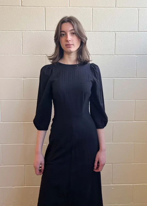 Robin Dress Black Check (Second) sold by Penny Sage