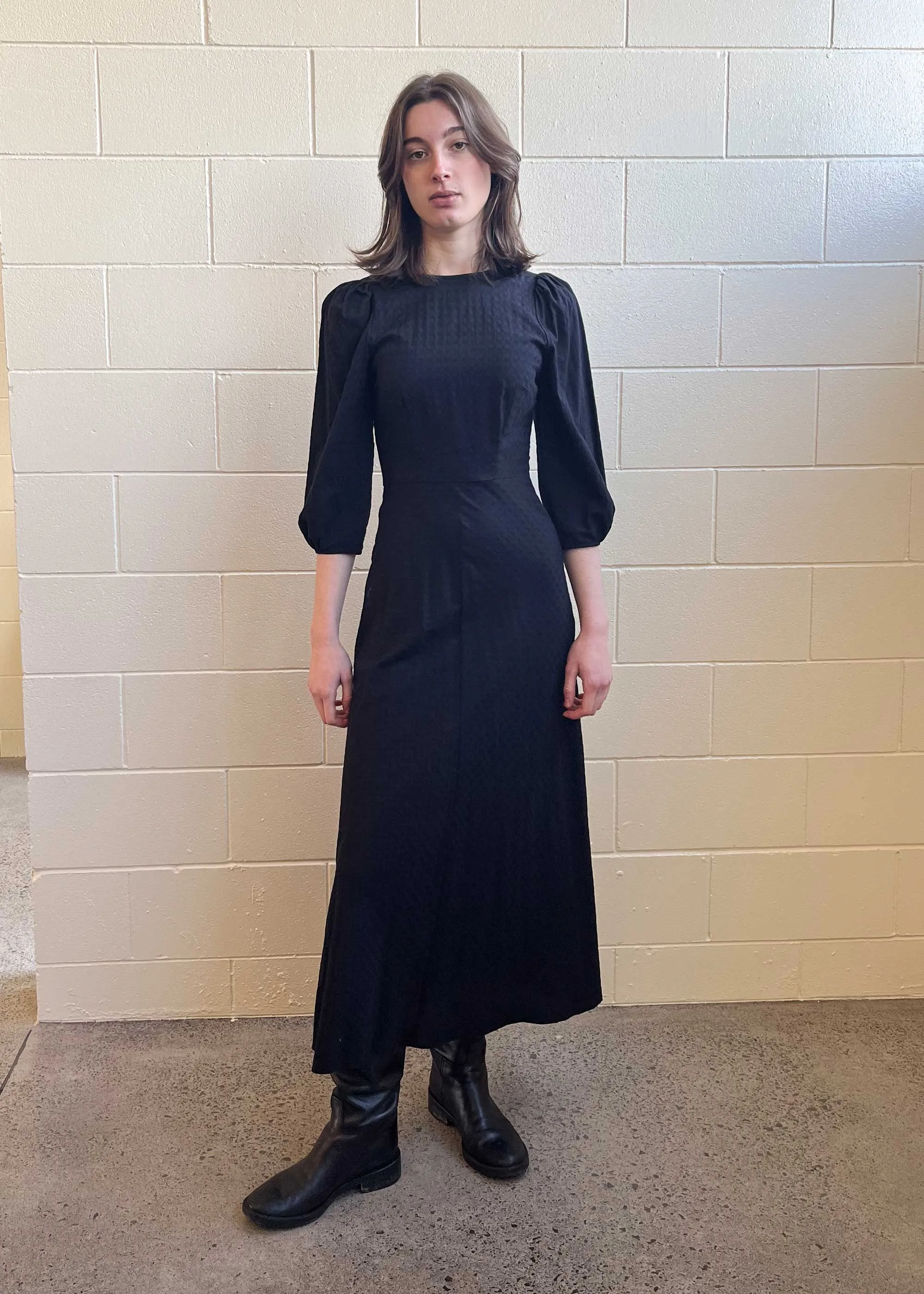 Robin Dress Black Check (Second) sold by Penny Sage product image thumbnail 2