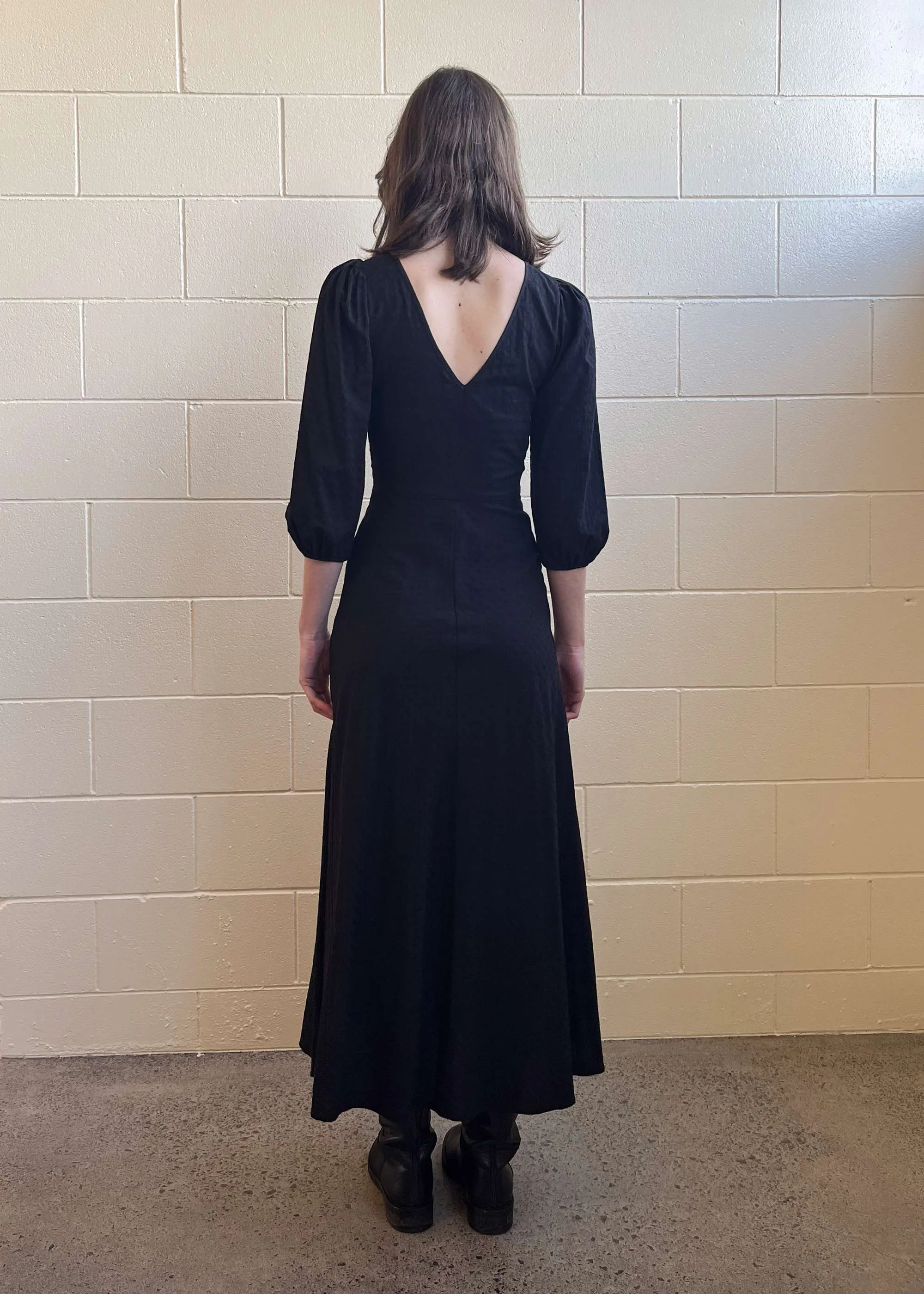 Robin Dress Black Check (Second) sold by Penny Sage product image thumbnail 5